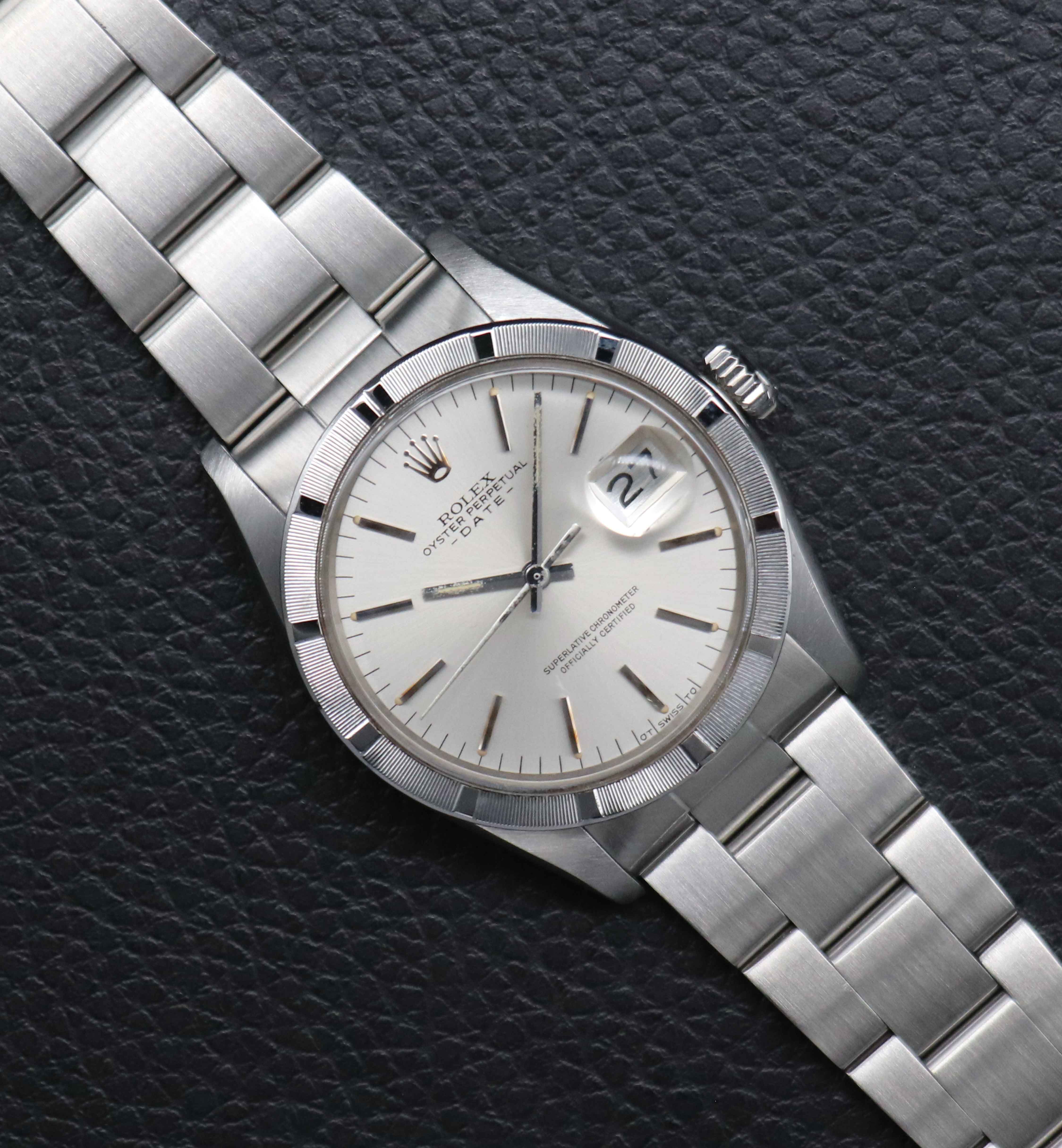 Rolex Date 1501 Silver Dial 1975