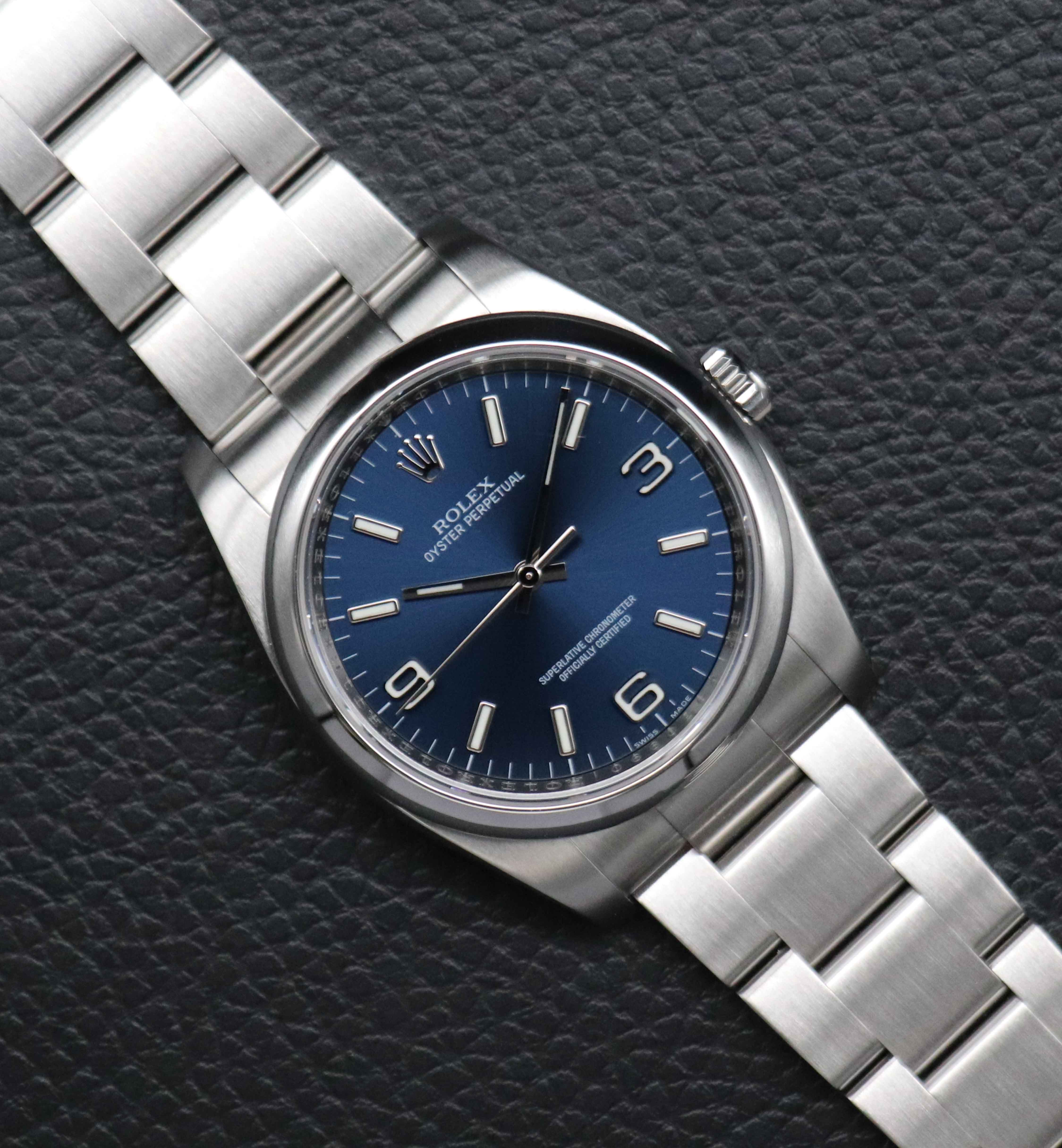 Rolex Oyster Perpetual 116000 Blue Explorer Dial 2009