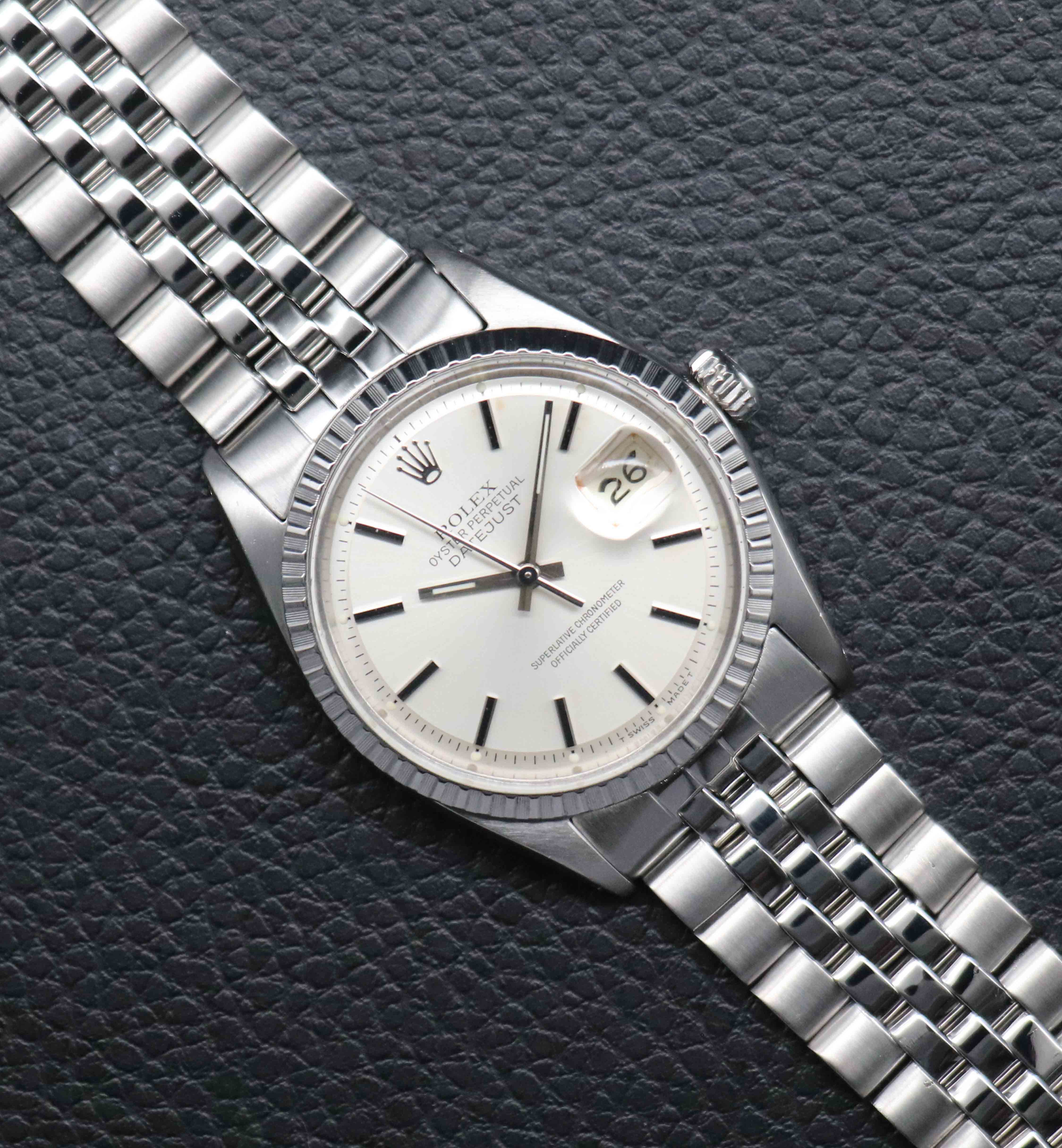 Rolex Datejust 1603 Silver Dial 1966