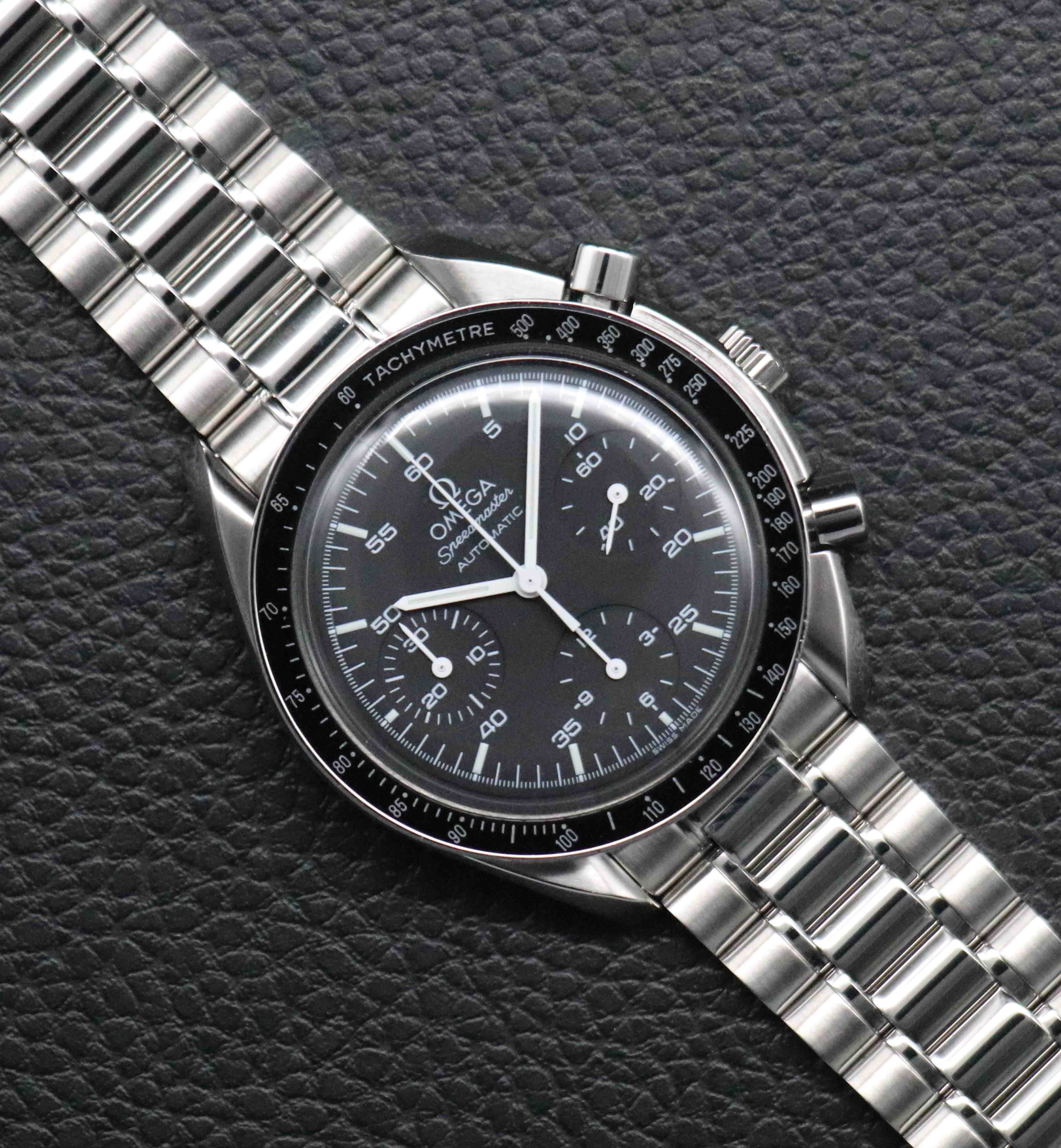 Omega Speedmaster ridotto 3510.50 quadrante nero 1998