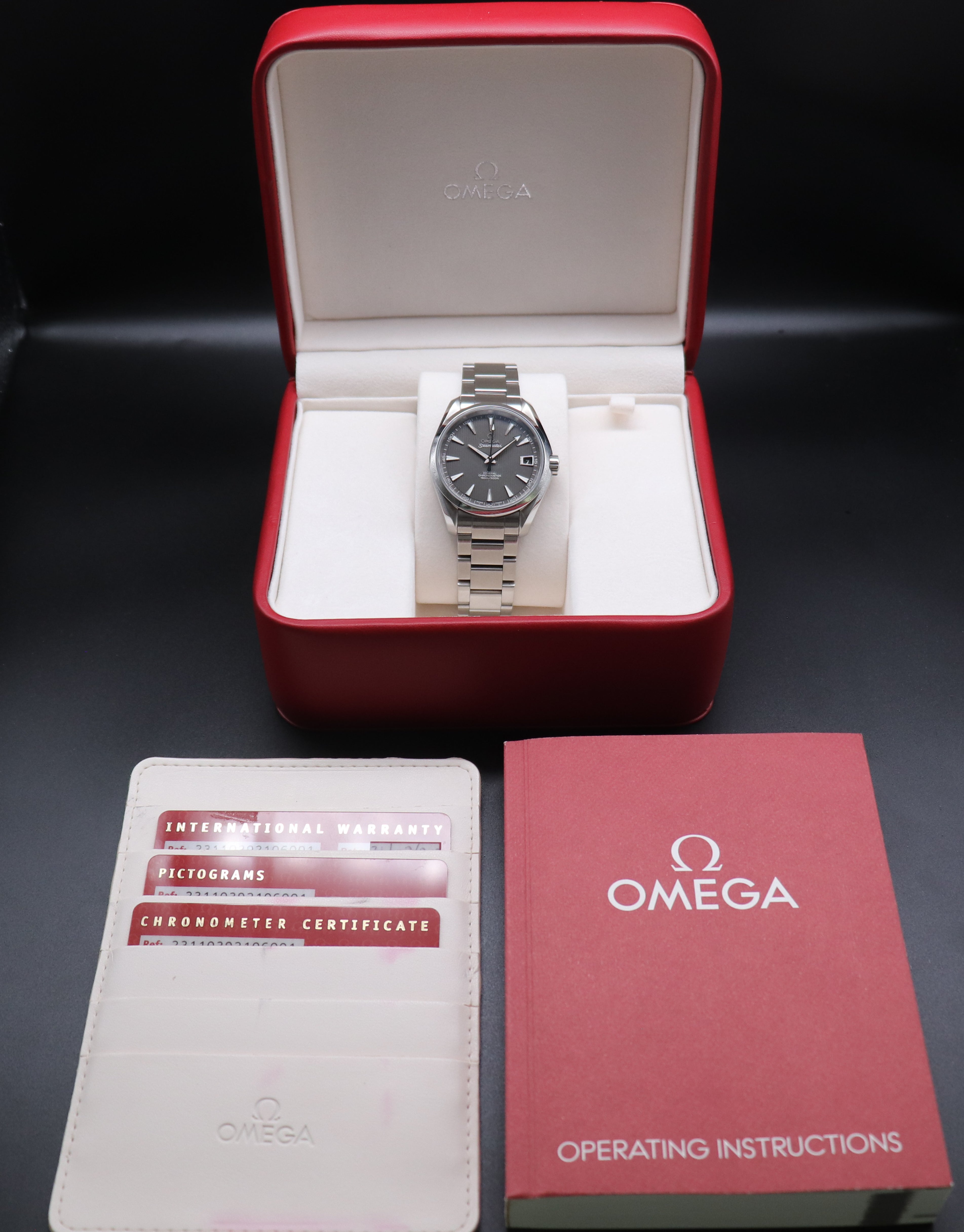Omega Seamaster Aqua Terra 231.10.39.21.06.001 Fullset 2012 Box+Papers