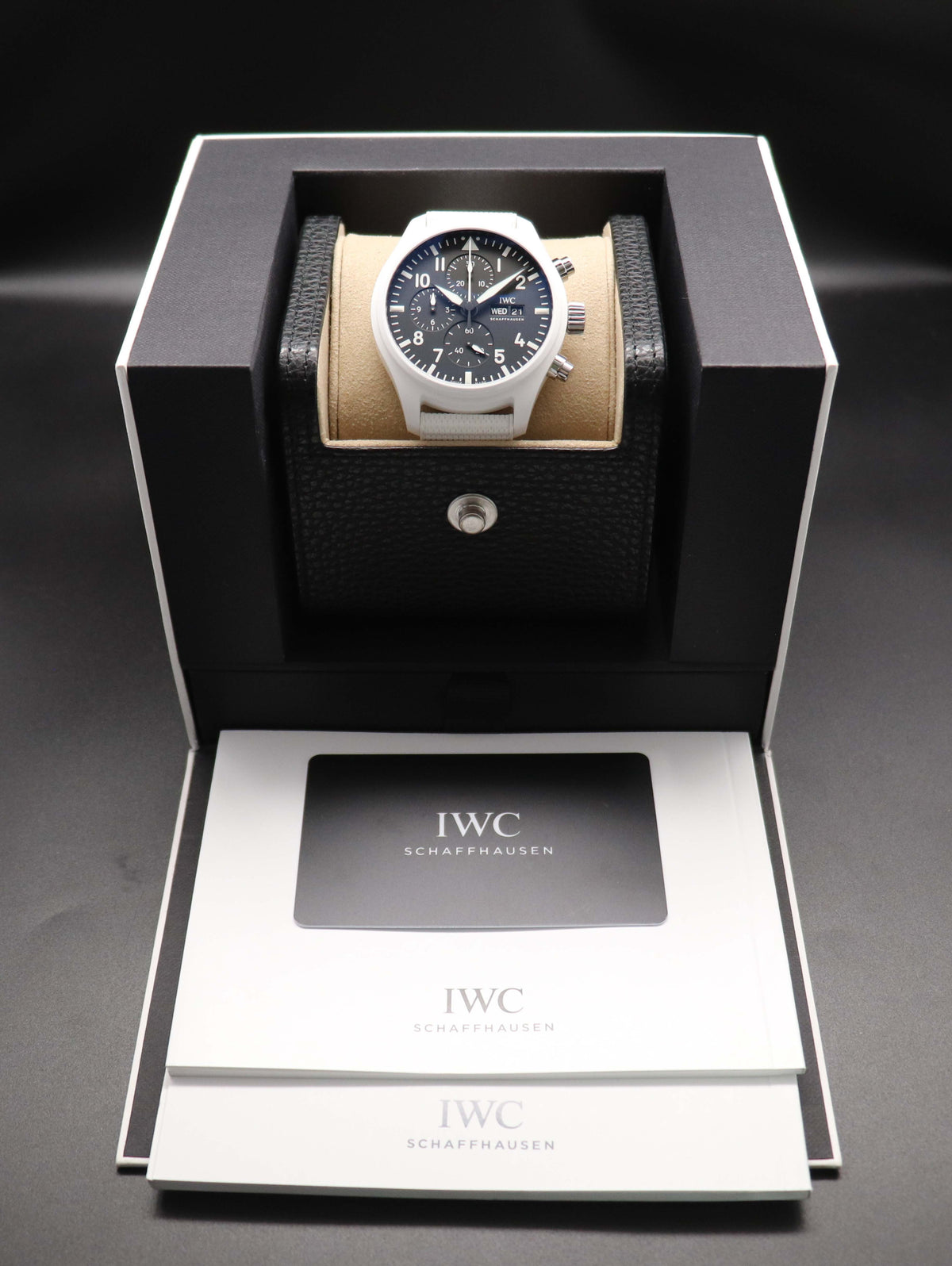 IWC Pilot's Watch Chronograph Top Gun IW389105 Fullset 2024 Box+Papers