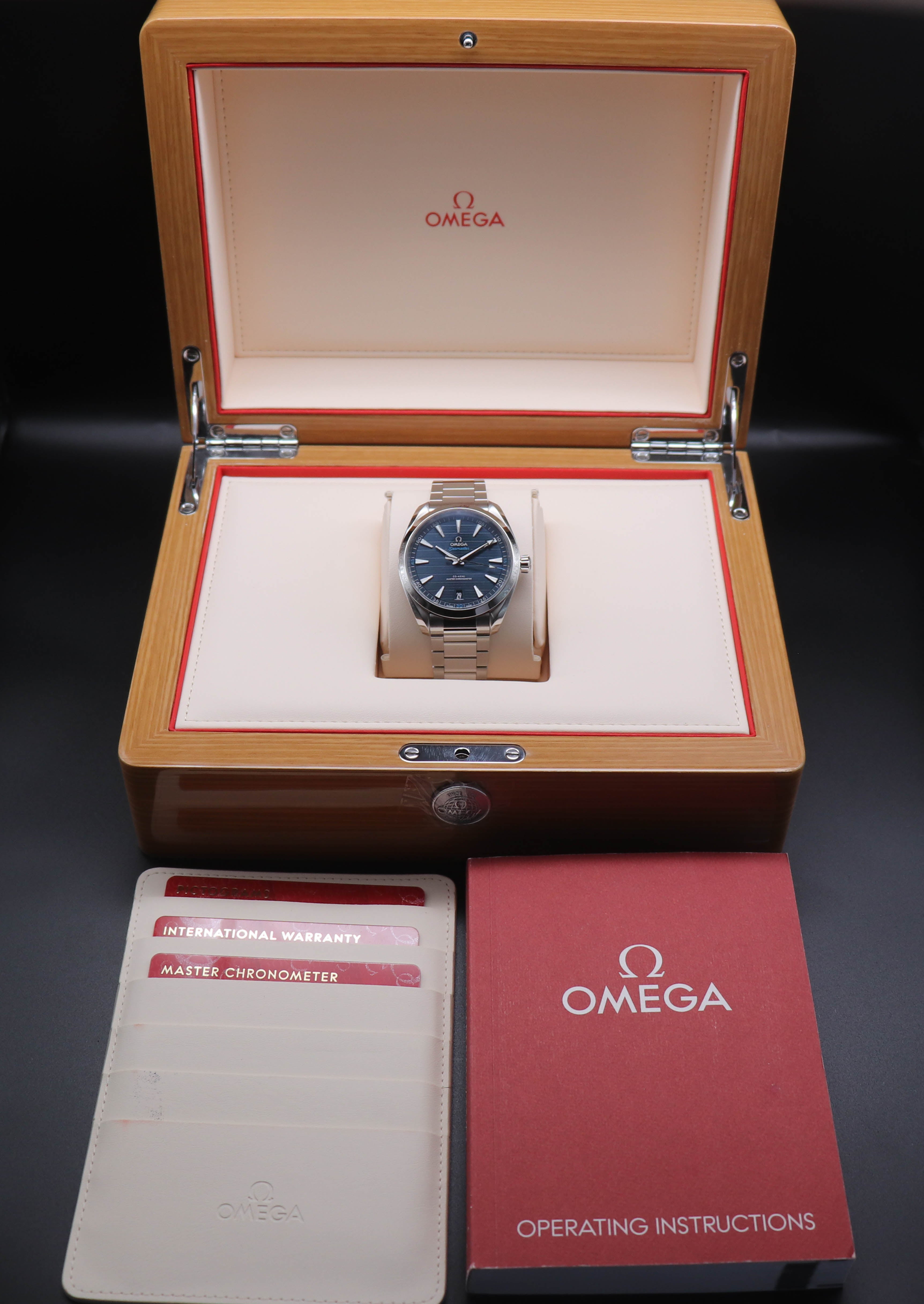 Omega Seamaster Aqua Terra 220.10.41.21.03.001 Fullset 2020 Box+Paper