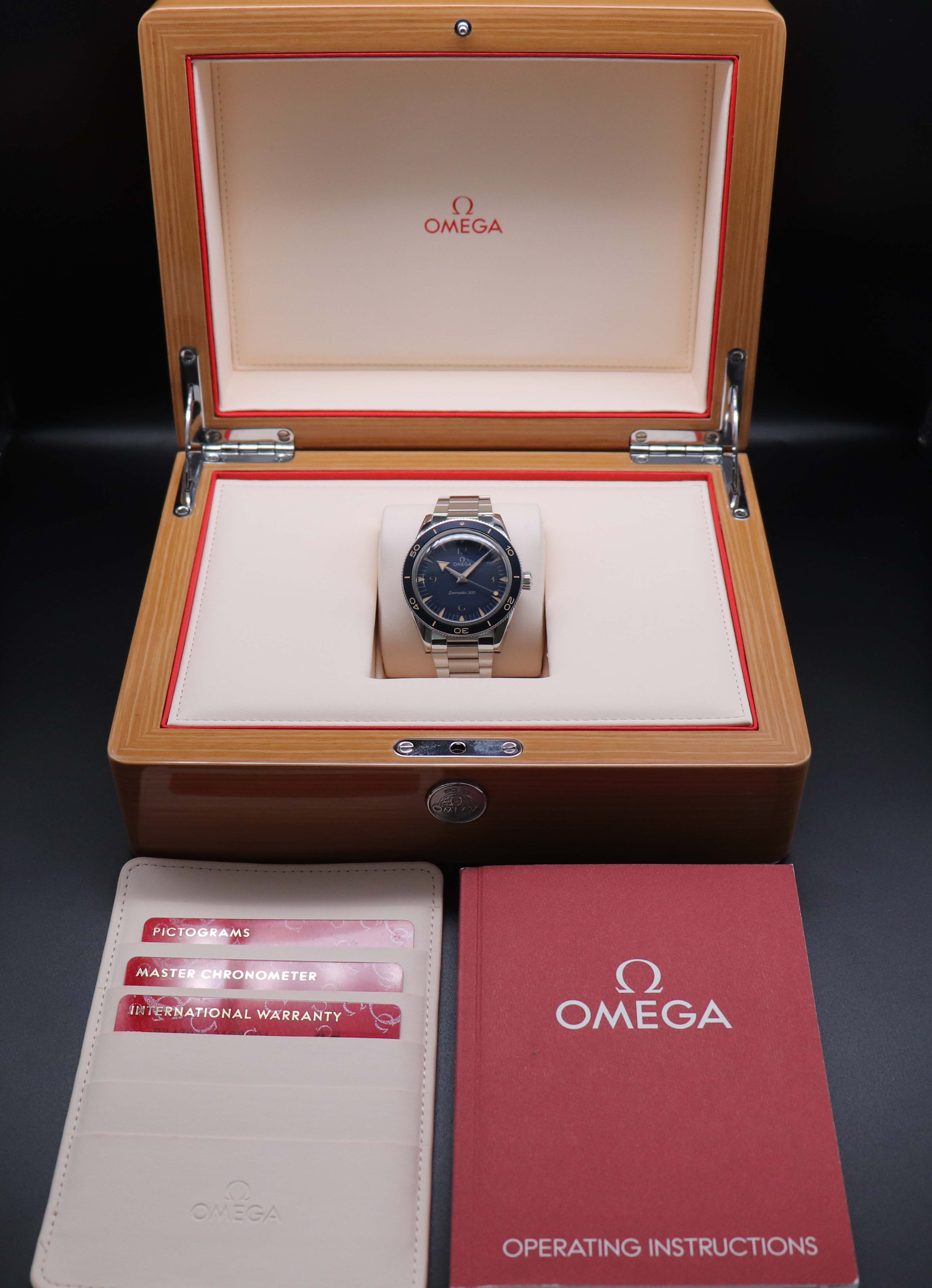 Omega Seamaster 300 234.30.41.21.03.001 FULLSET 2022 Box + PAPERS