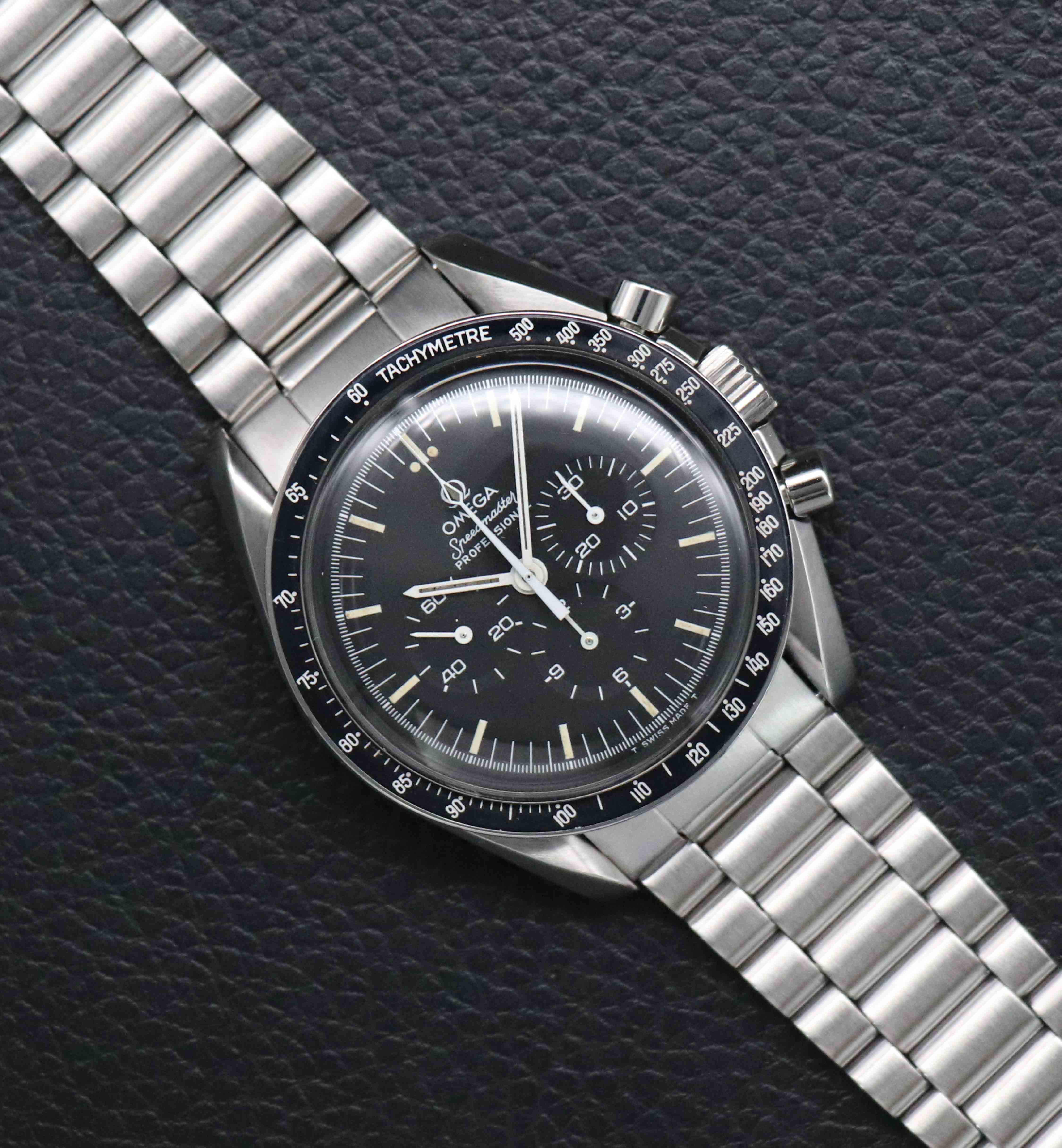 Omega Speedmaster Professional Moonwatch 145.0022 Black Dial 1984