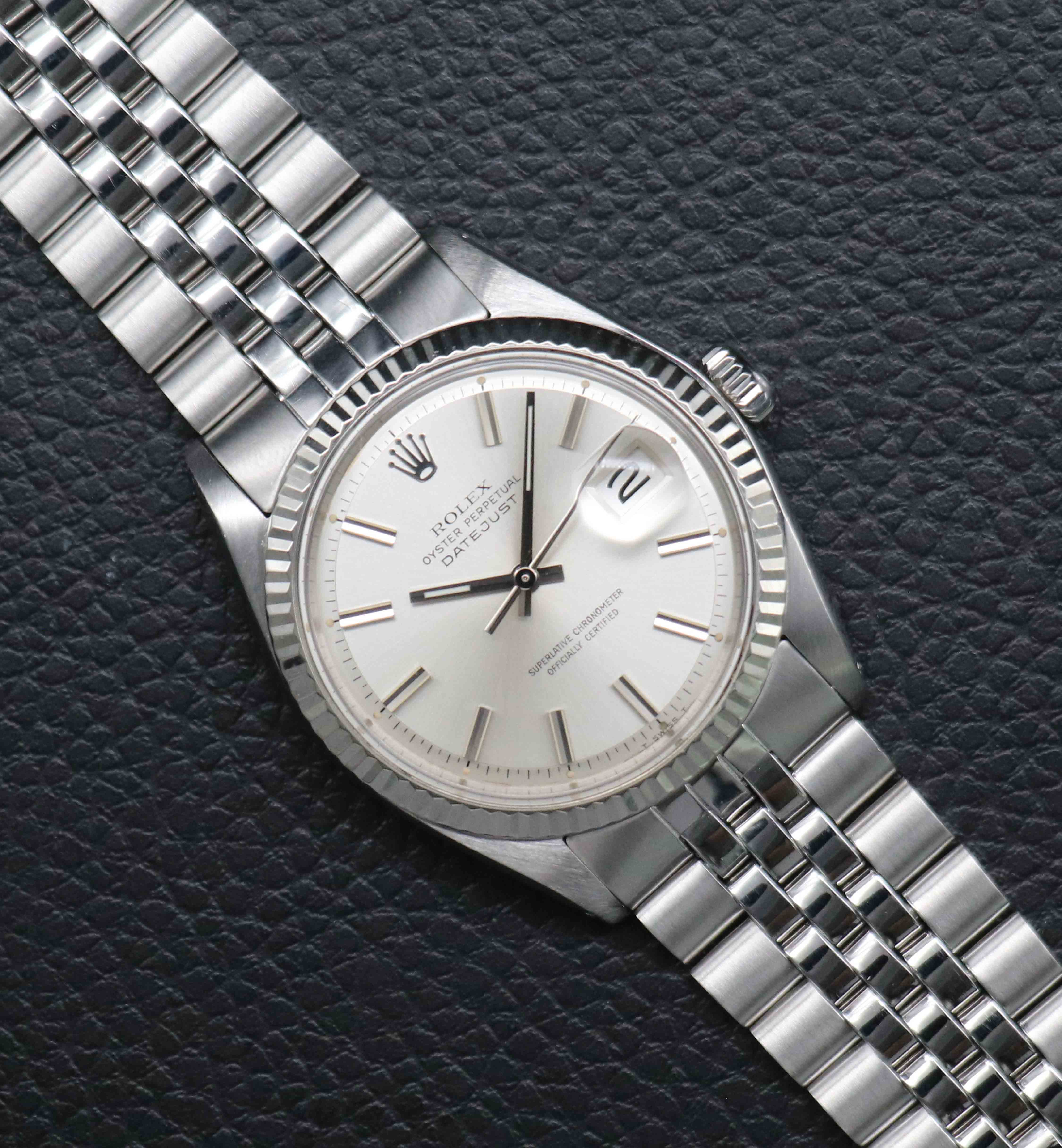 Rolex Datejust 1601 with Silver Dial, 1971