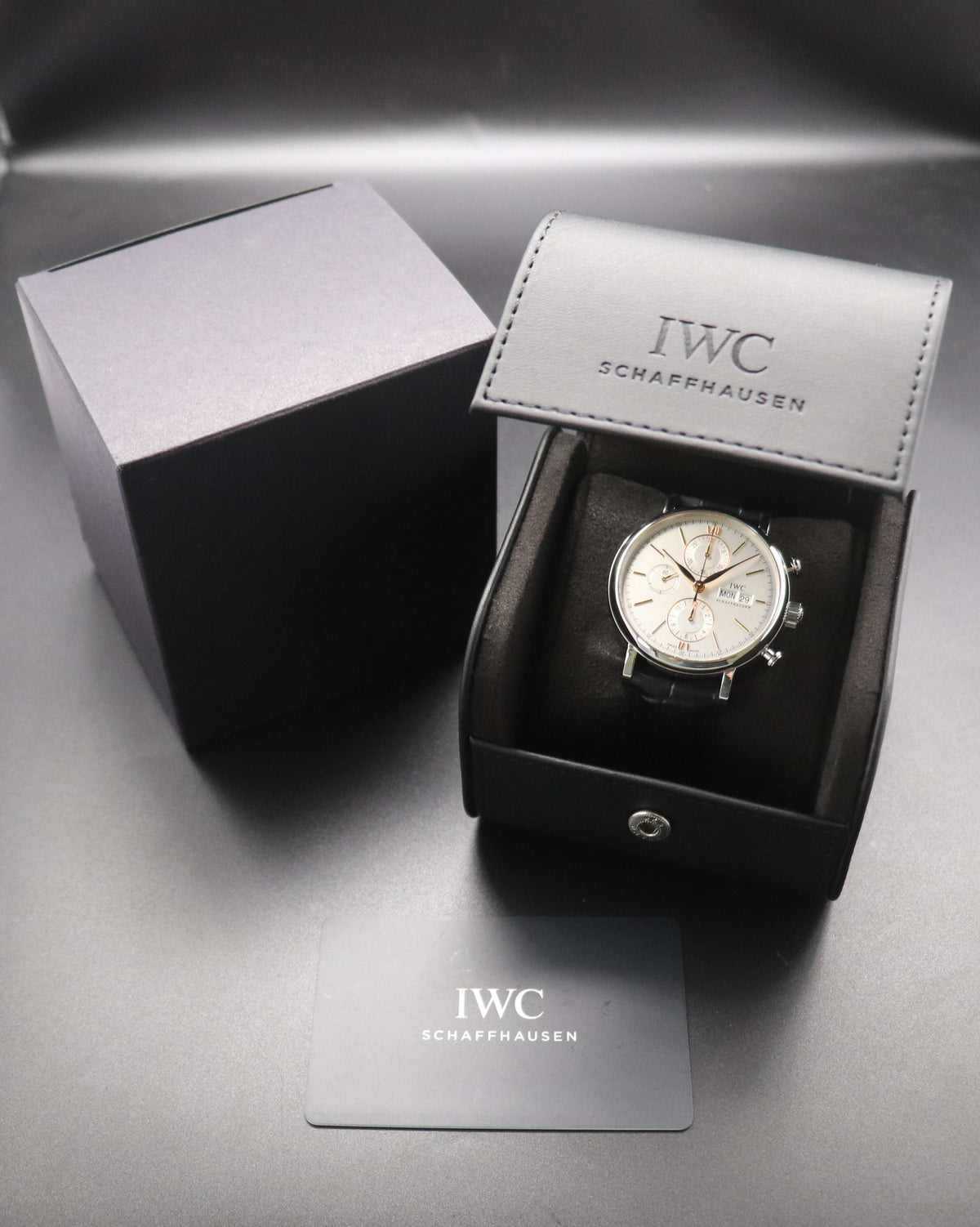 IWC Portofino Chronograph IW391031 Fullset 2019 Box+Papers