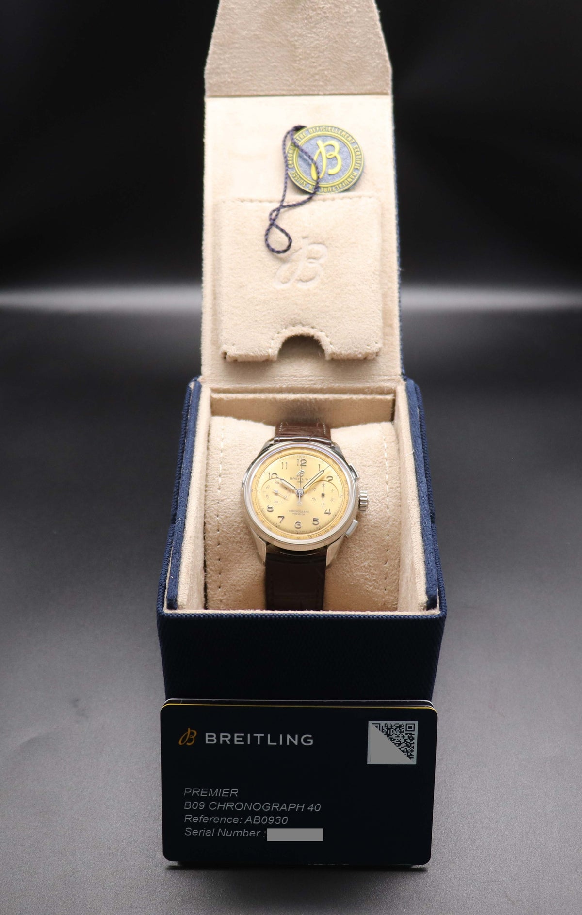 Breitling Premier B09 Chronograph 40 AB0930 Fullset 2026 Box+Papers