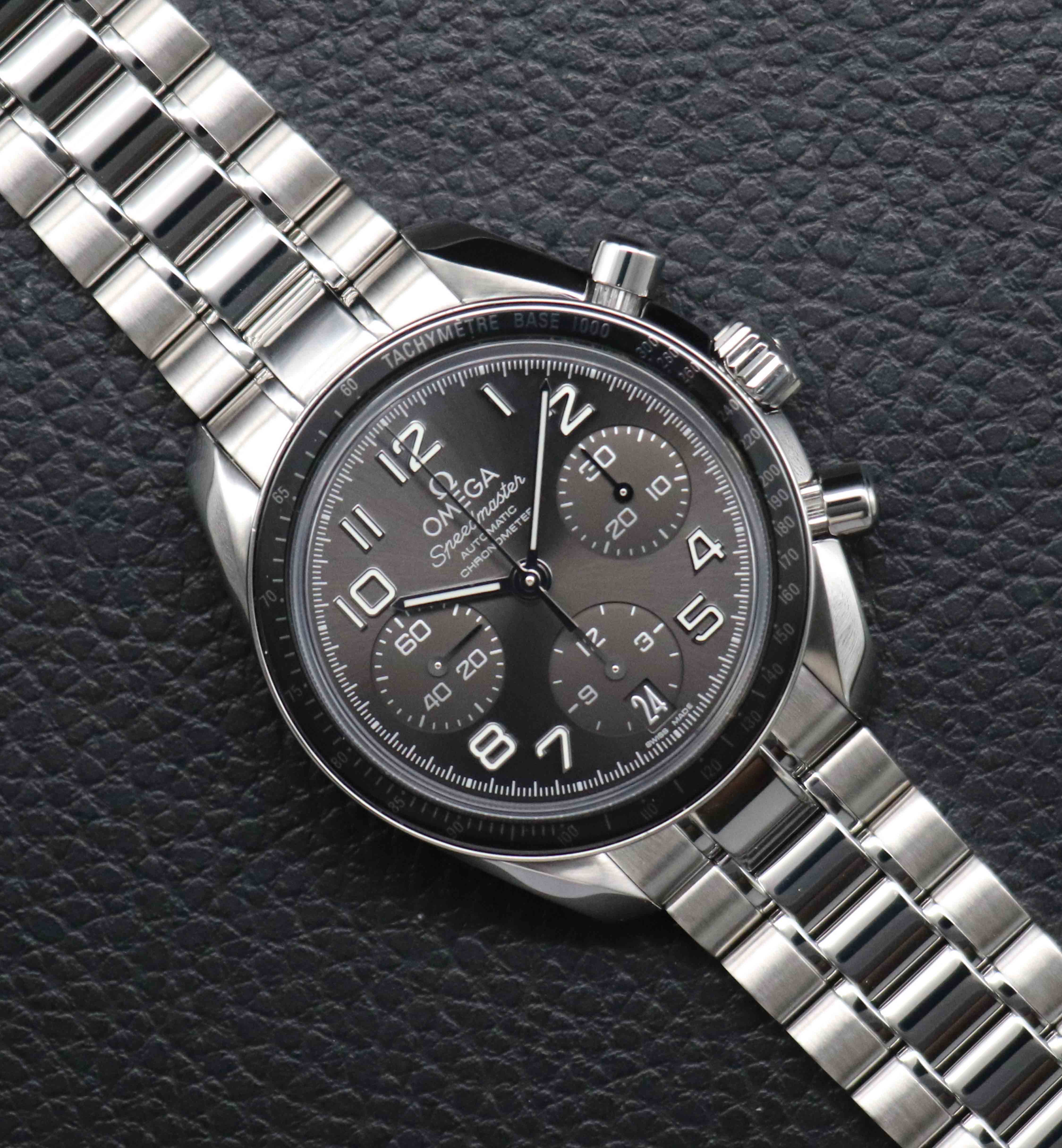 Omega Speedmaster 38 324.30.38.40.06.001 Gray Dial 2012