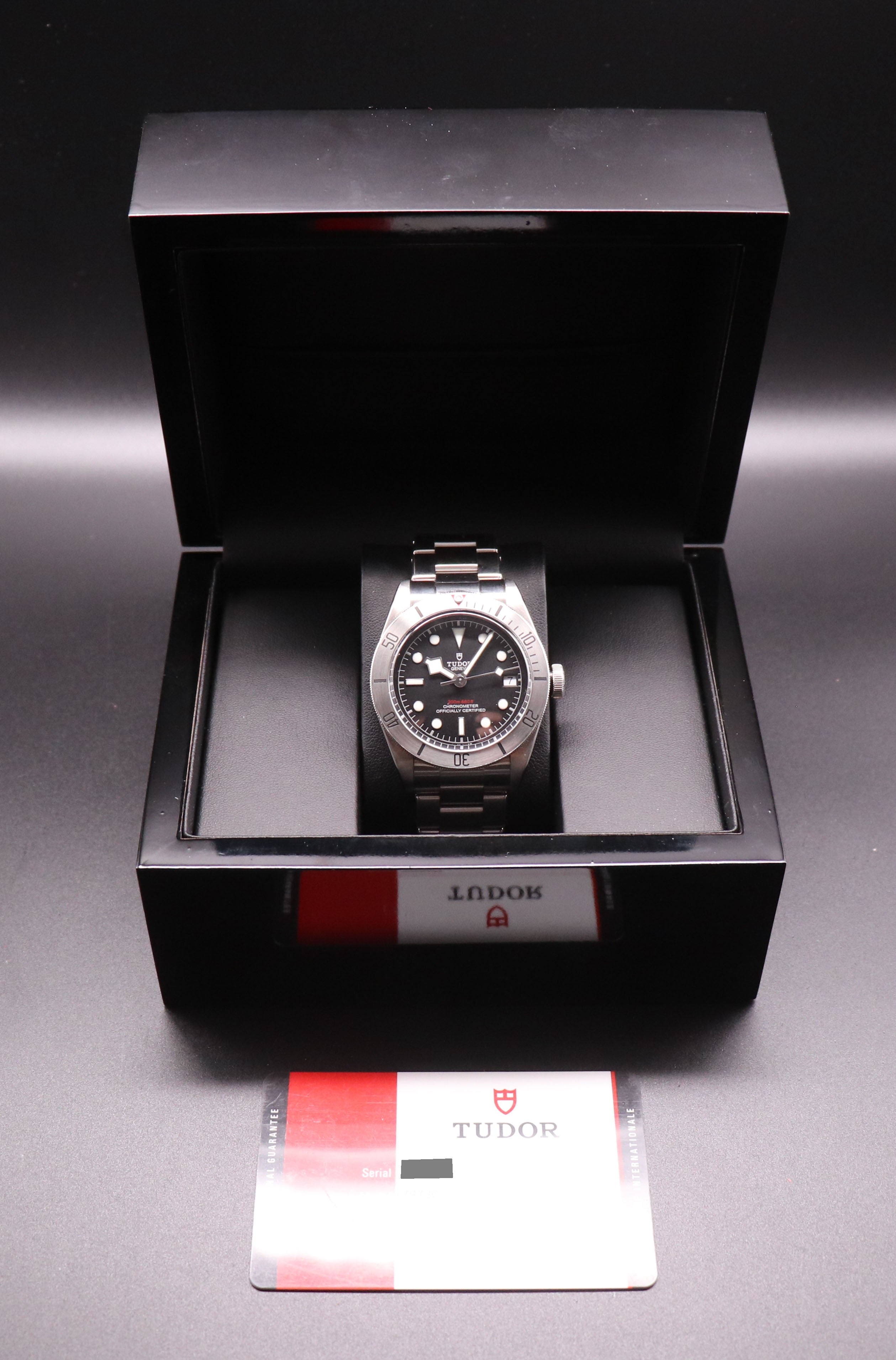 Tudor Black Bay 79730 Papers 2018