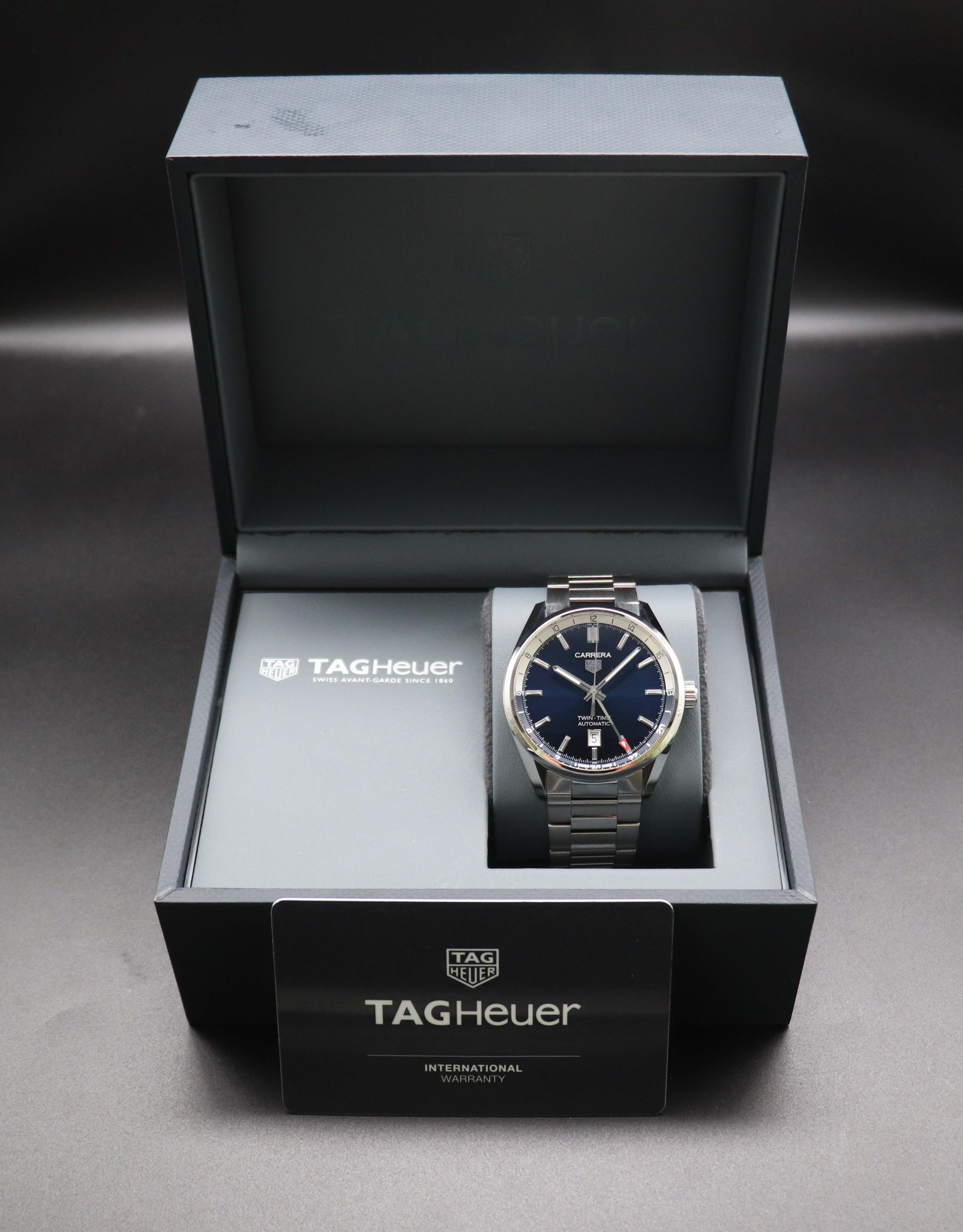 Tag Heuer Carrera Twin-Time WBN201A Fullset 2024 Box+Papers