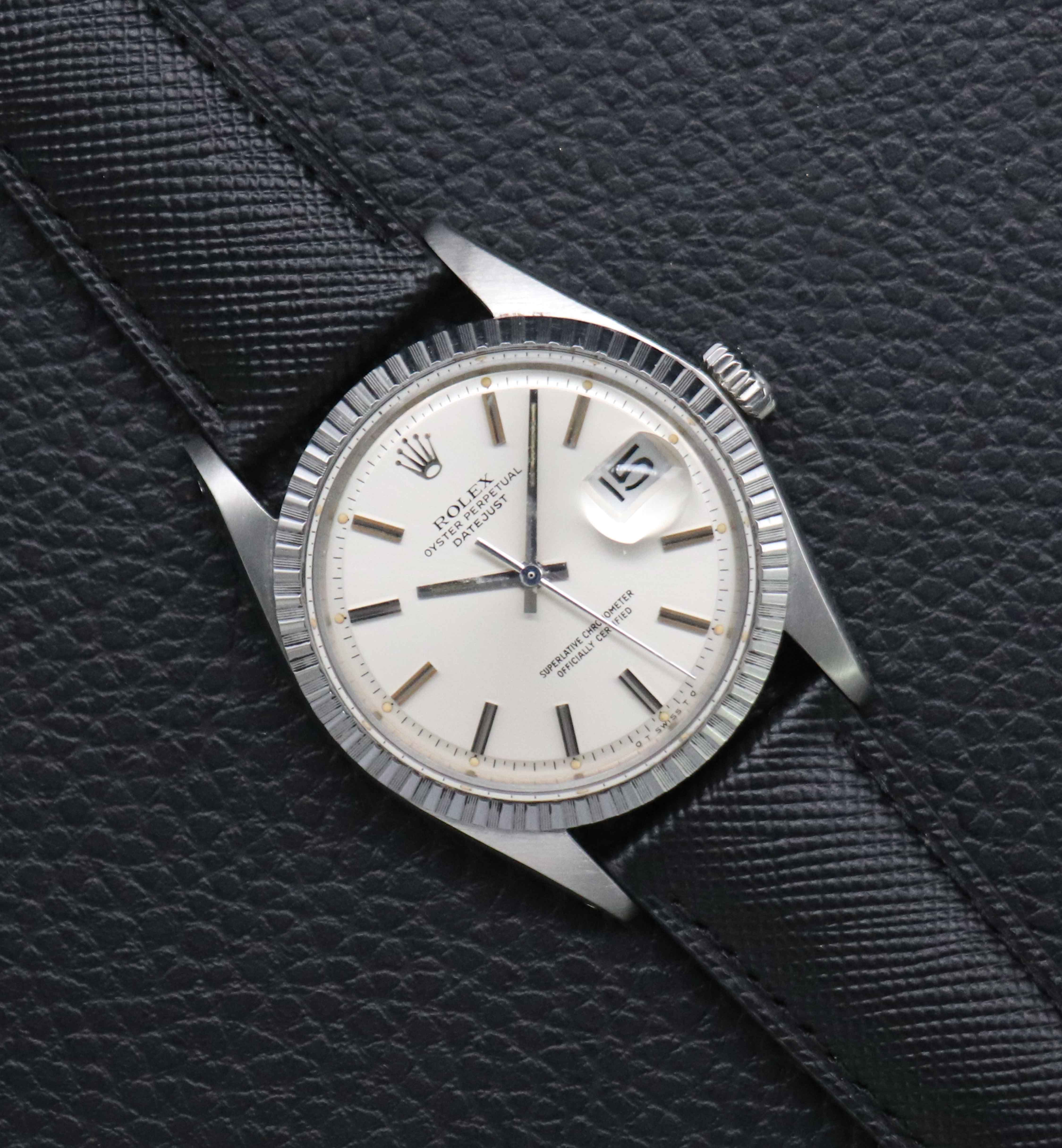 Rolex Datejust 1603 Silver Dial 1973