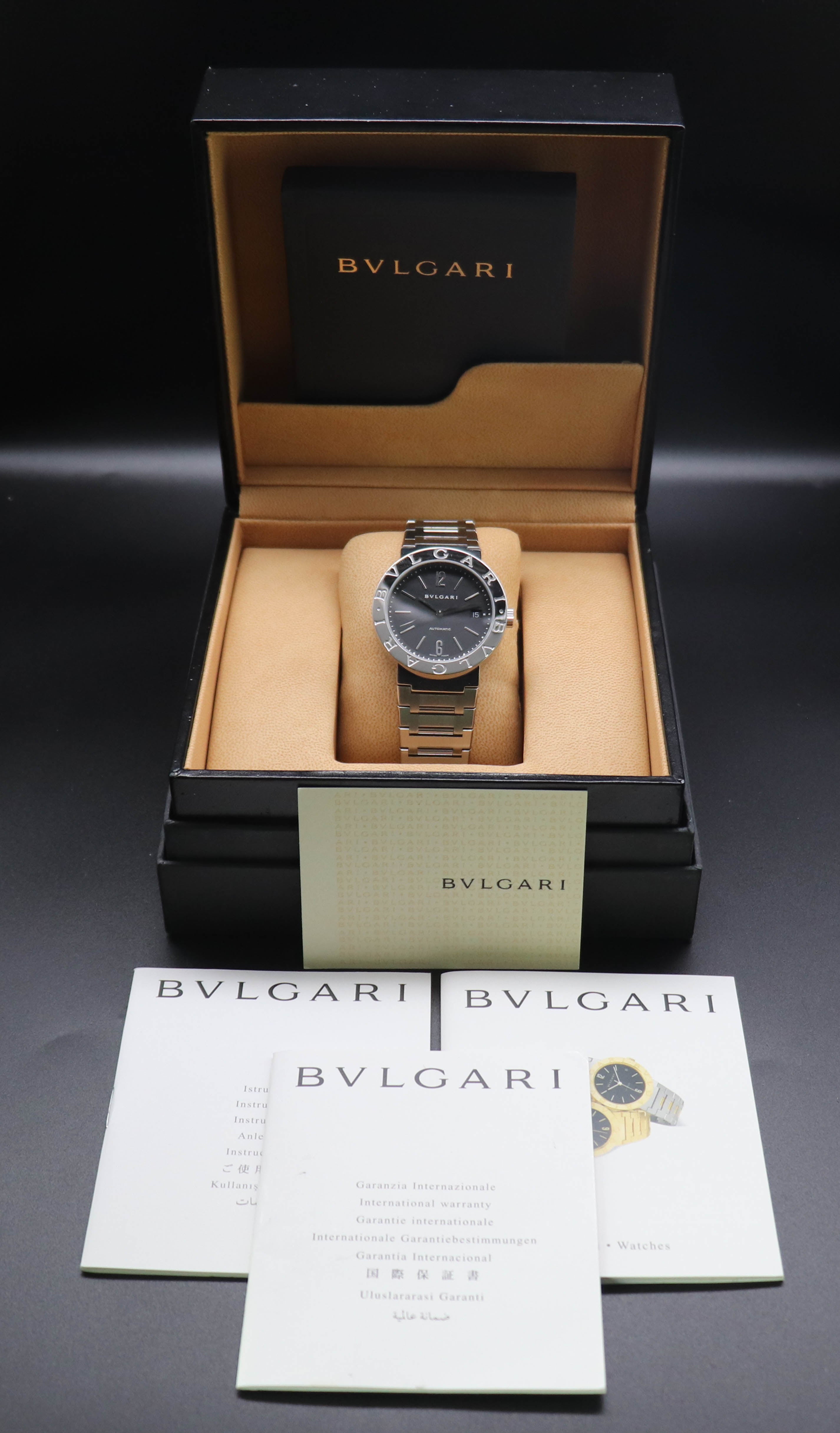 Bulgari Bulgari BB38SSAUTO Fullset 2005 Box+Papers