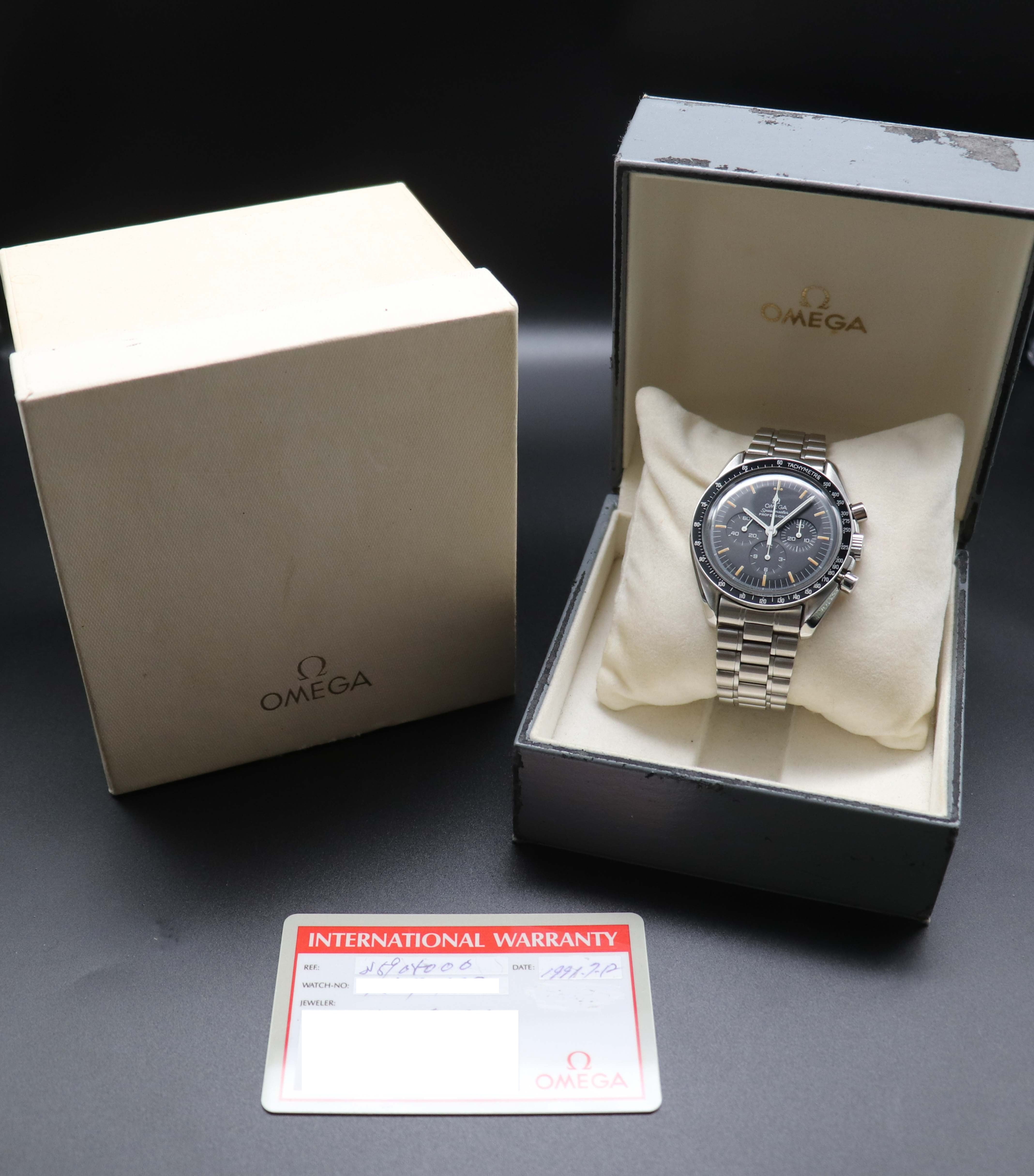Omega Speedmaster Professional 3590.50 FULLSET 1991 Box + PAPERS