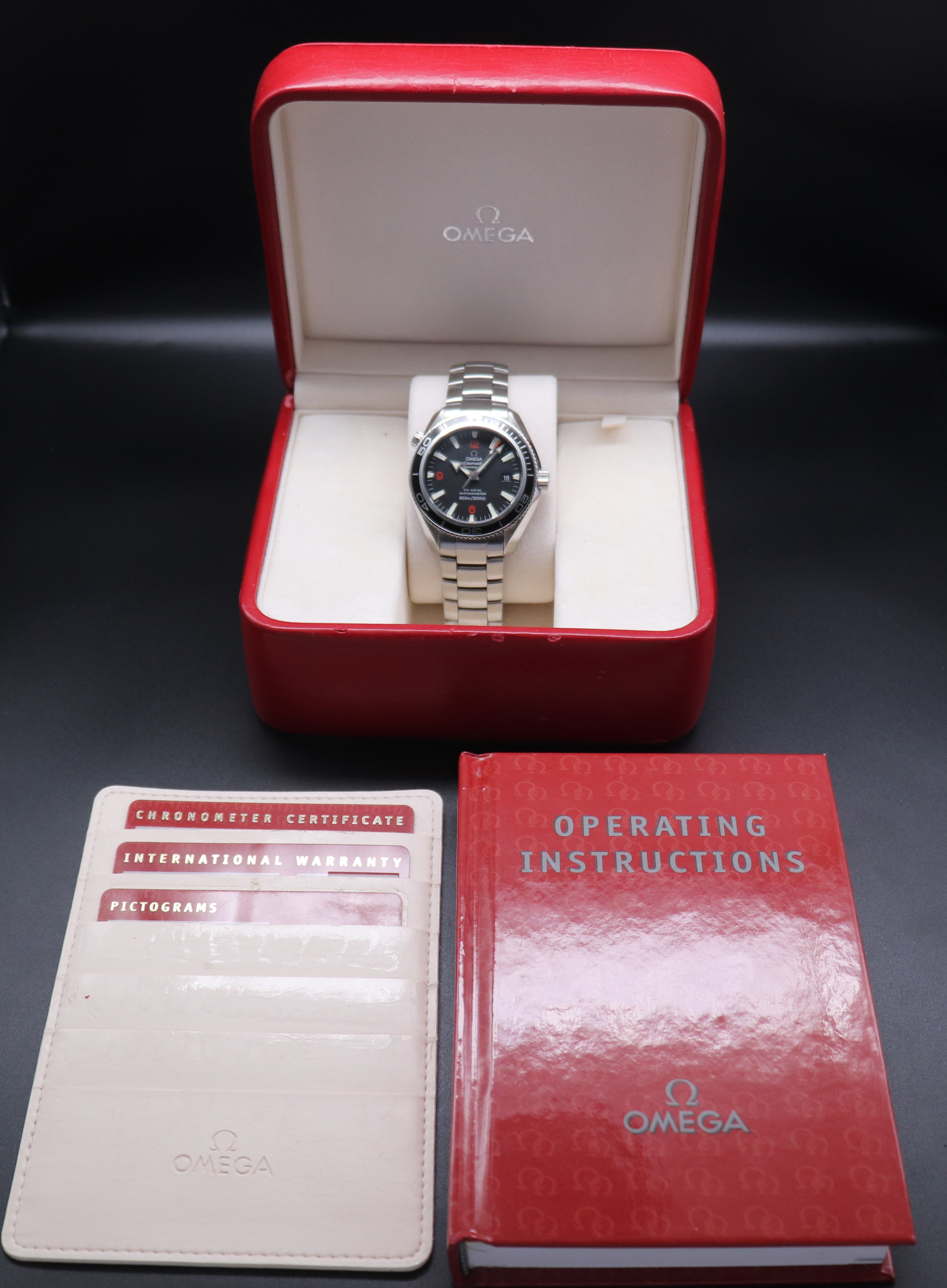 Omega Seamaster Planet Ocean 2201.51 Fullset 2012 Box+Papers