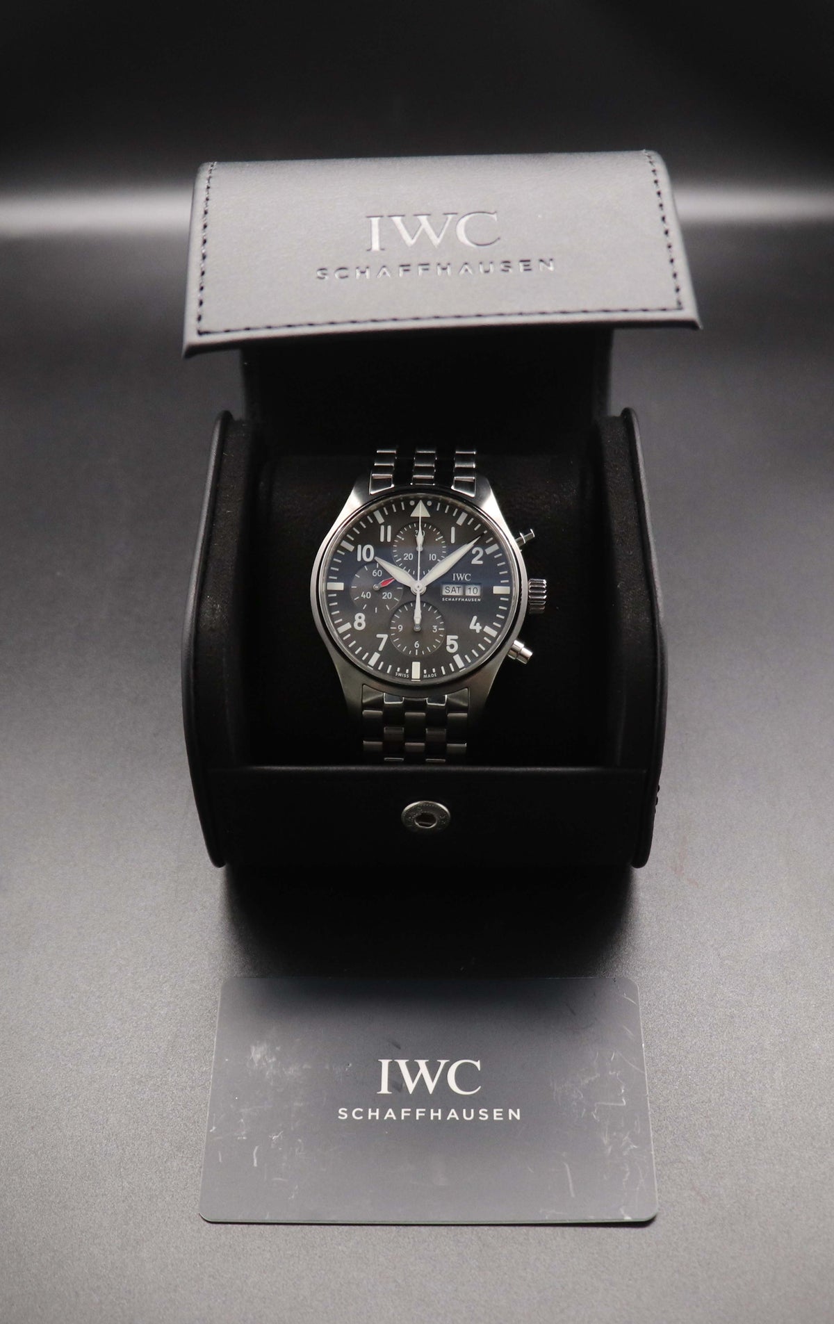 IWC Fliegeruhr Chronograph IW377719 Fullset 2020 Box+Papers