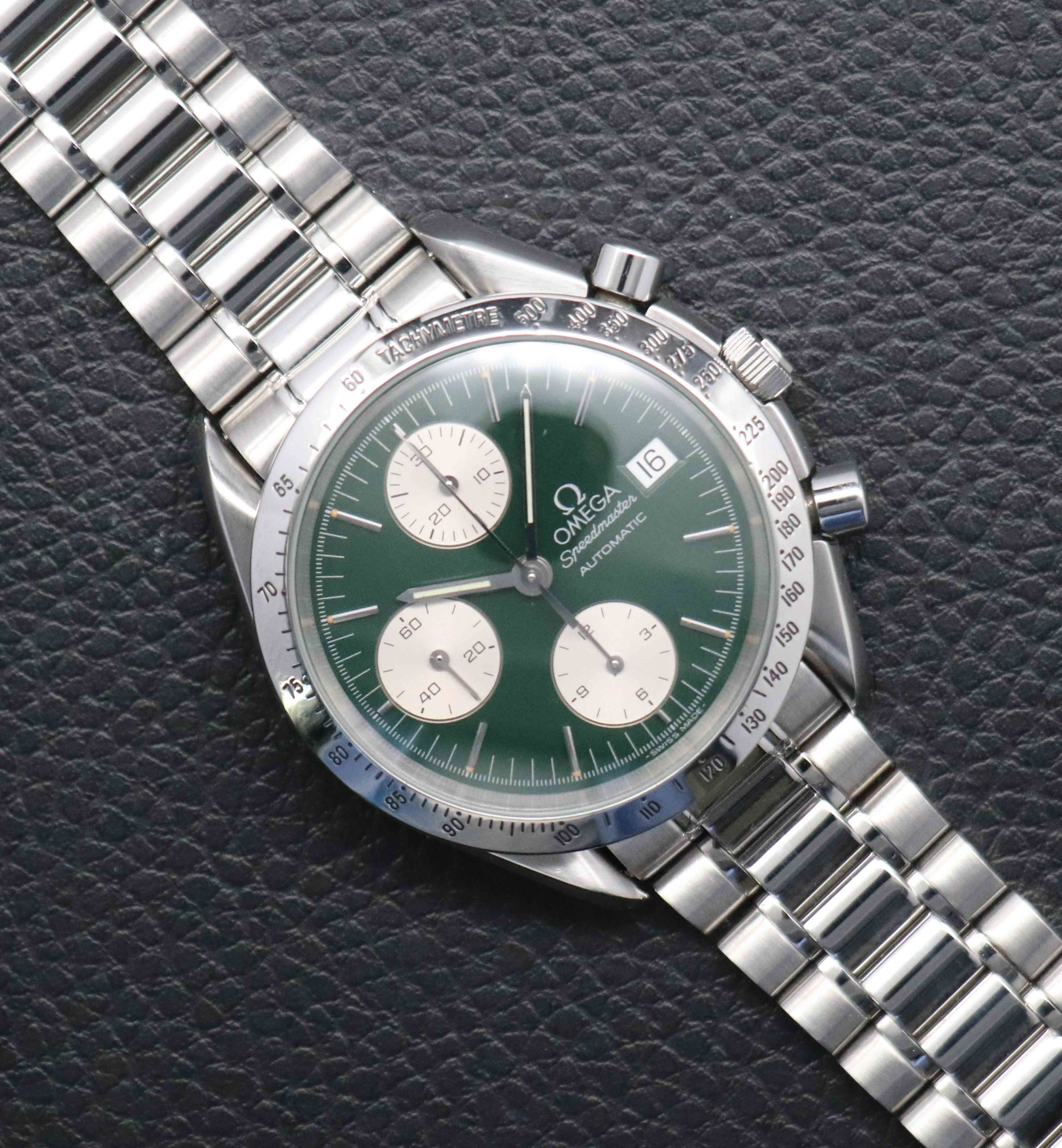 Omega Speedmaster Date 3511.70 Green Dial 1995