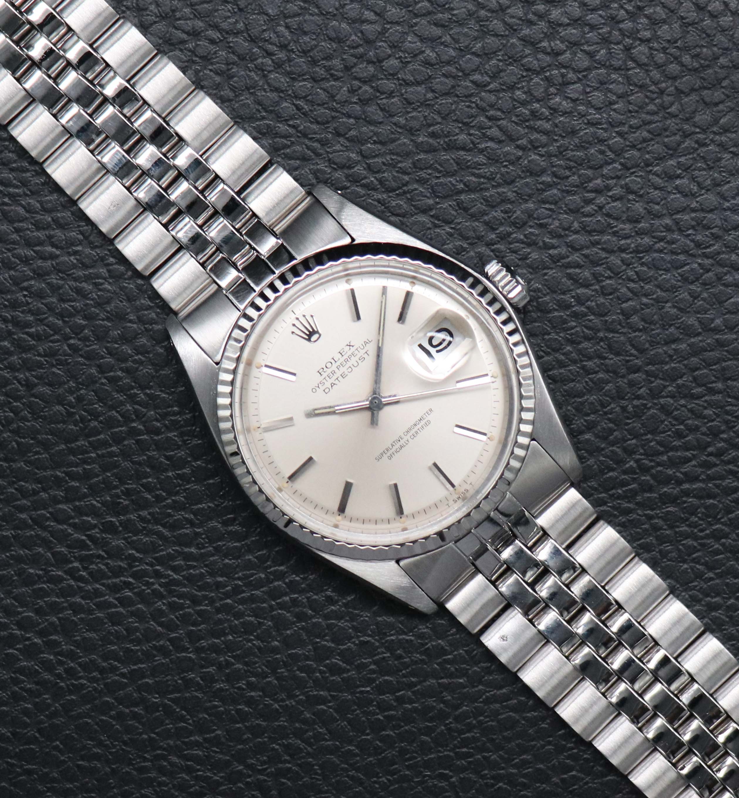 Rolex Datejust 1601 Silver Dial 1972