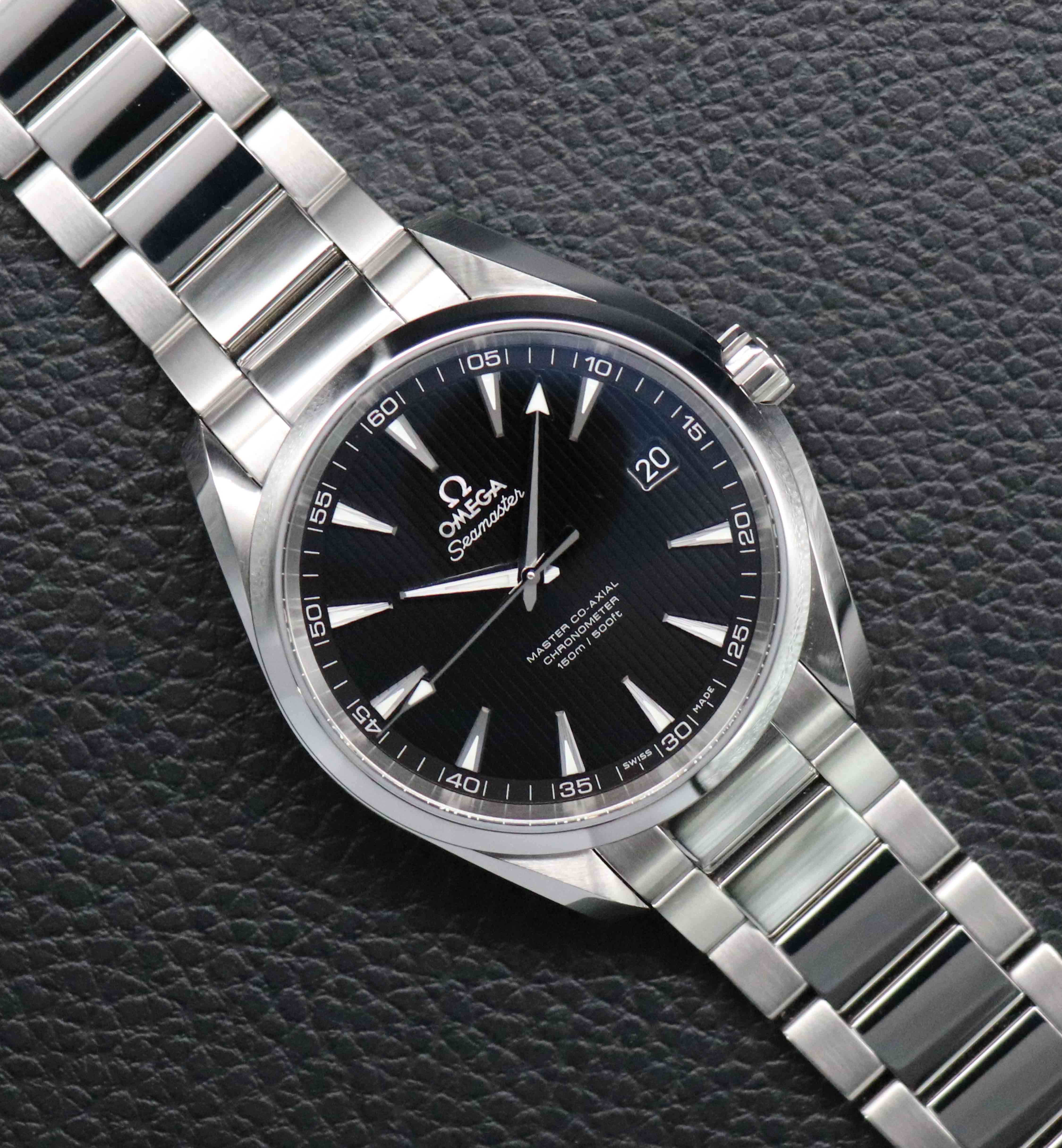 Omega Aqua Terra 231.10.42.21.01.003 Fullset 2015 Box+Carte