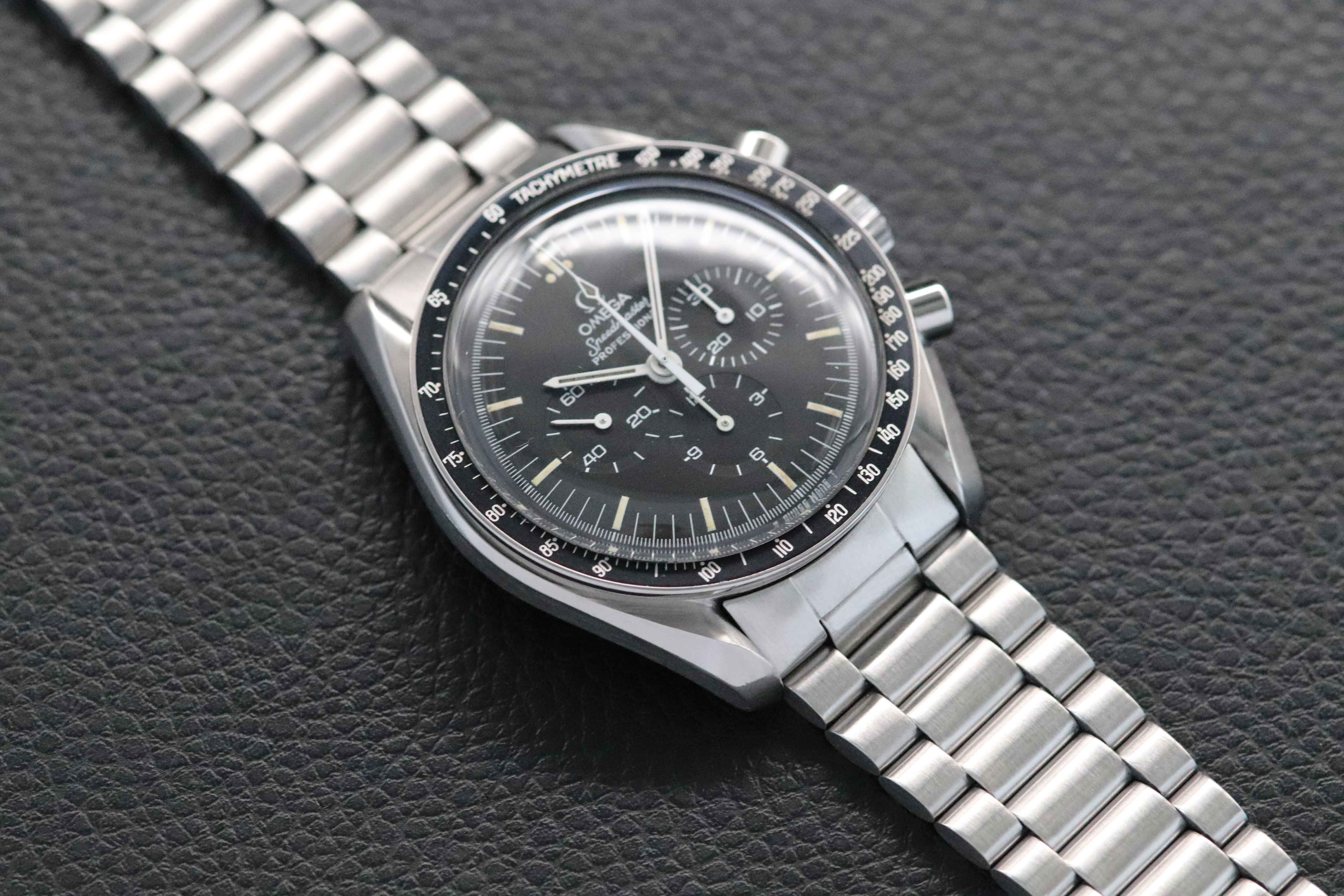 Omega Speedmaster Professional Moonwatch 145.0022 Black Dial 1984