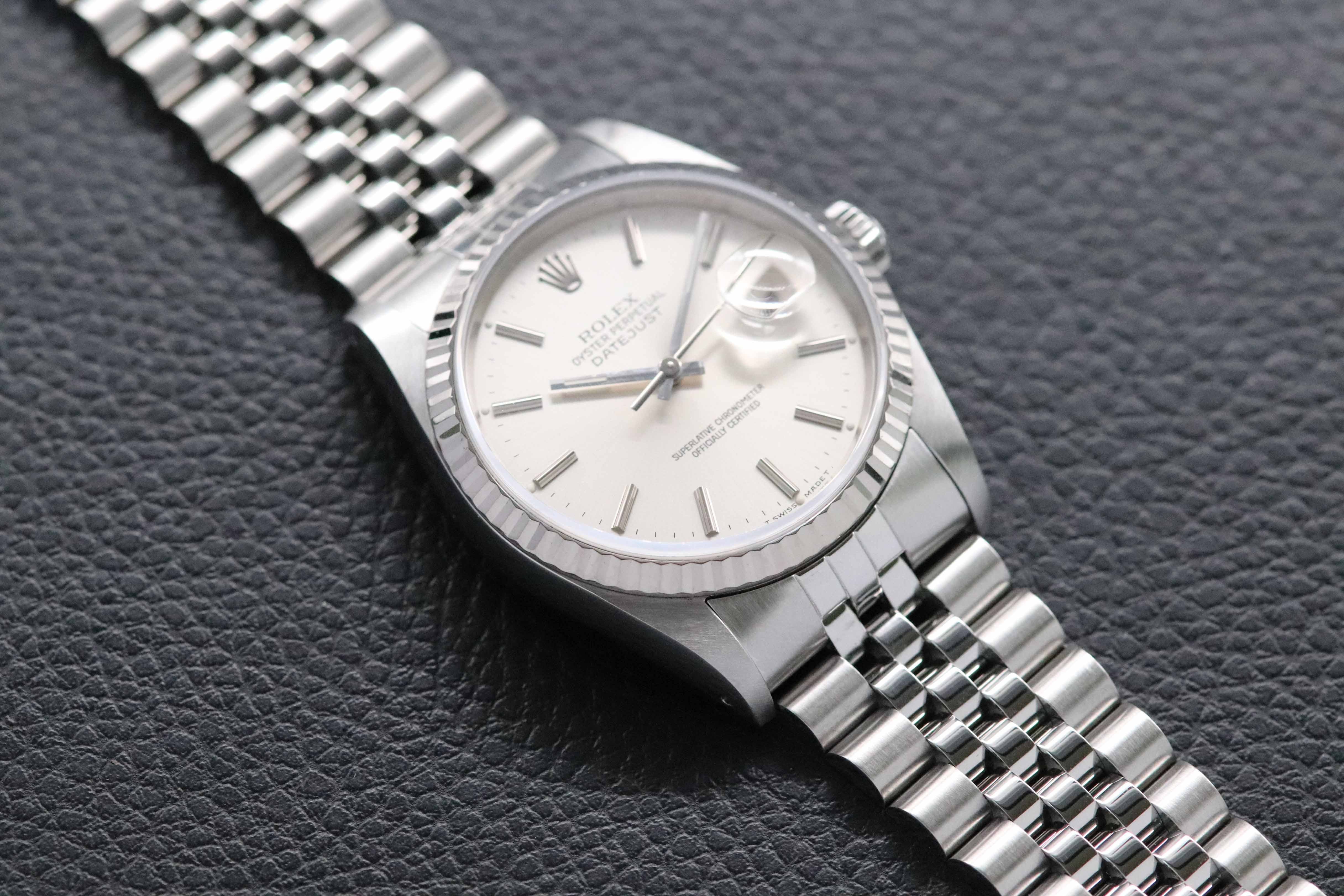 Rolex Datejust 16234 with Silver Dial, 1990