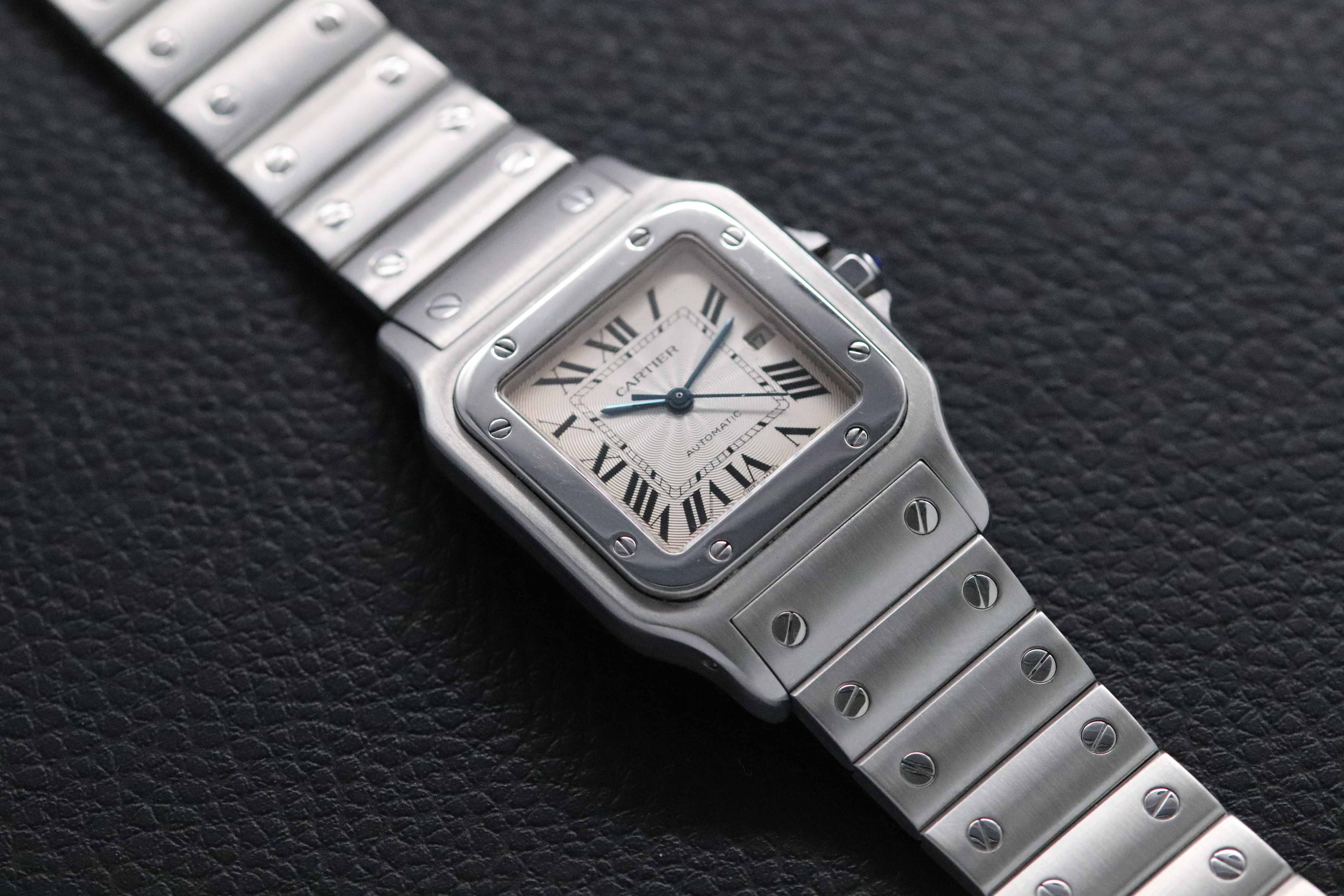 Cartier Santos Galbée 2319 White Dial 2004