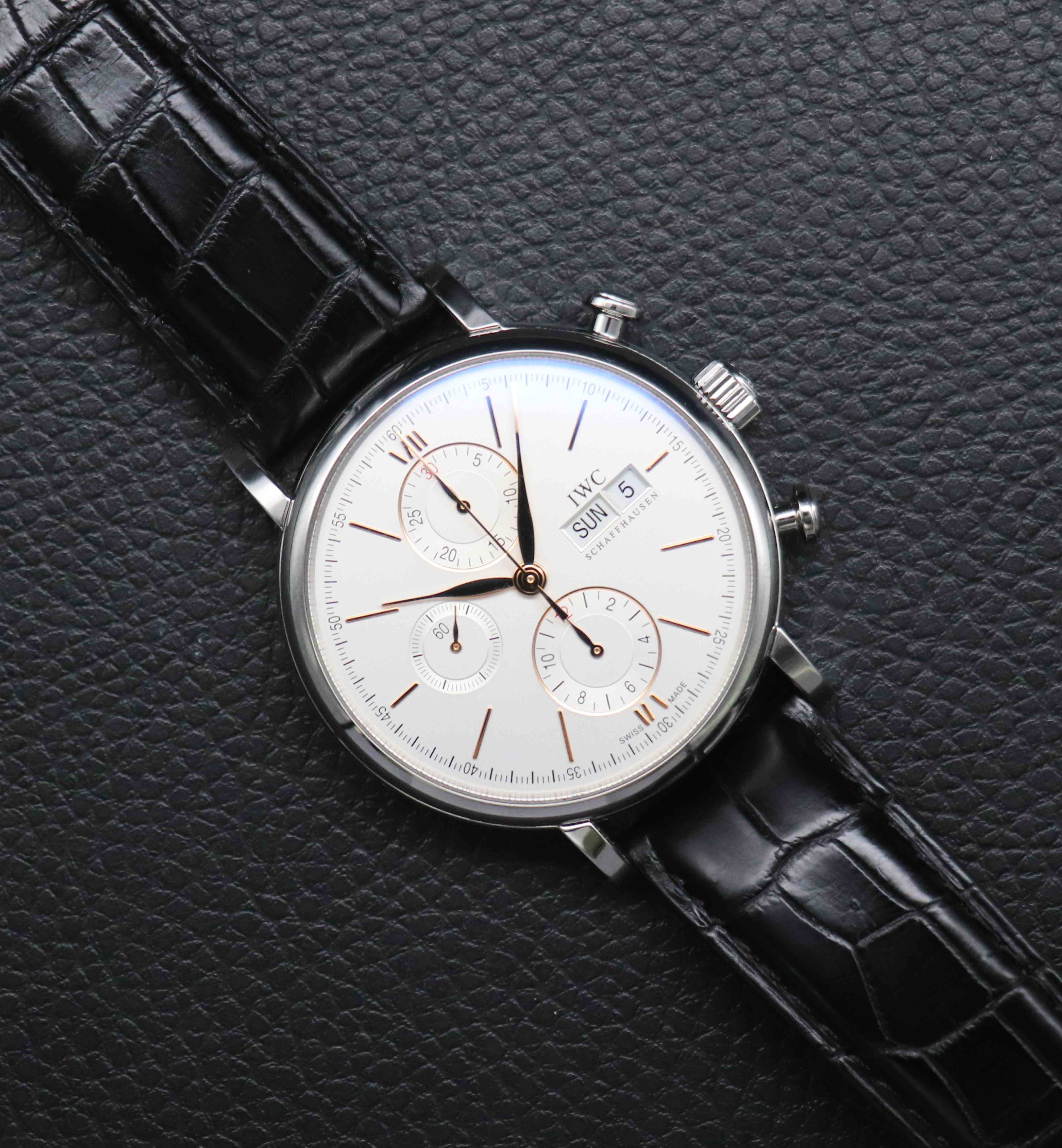 IWC Portofino Chronograph IW391031 Fullset 2021 Box+Papers