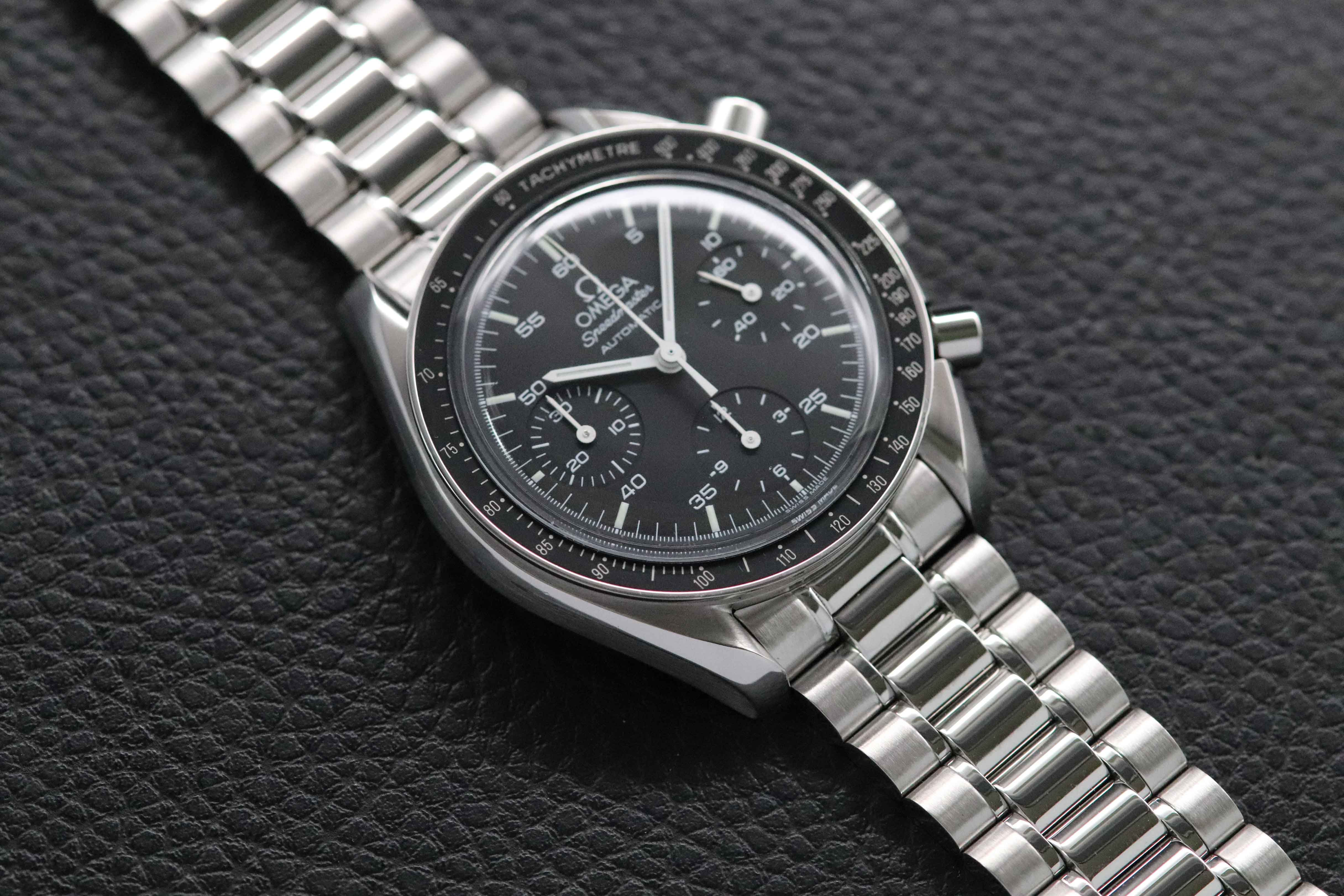Omega Speedmaster ridotto 3510.50 quadrante nero 1998