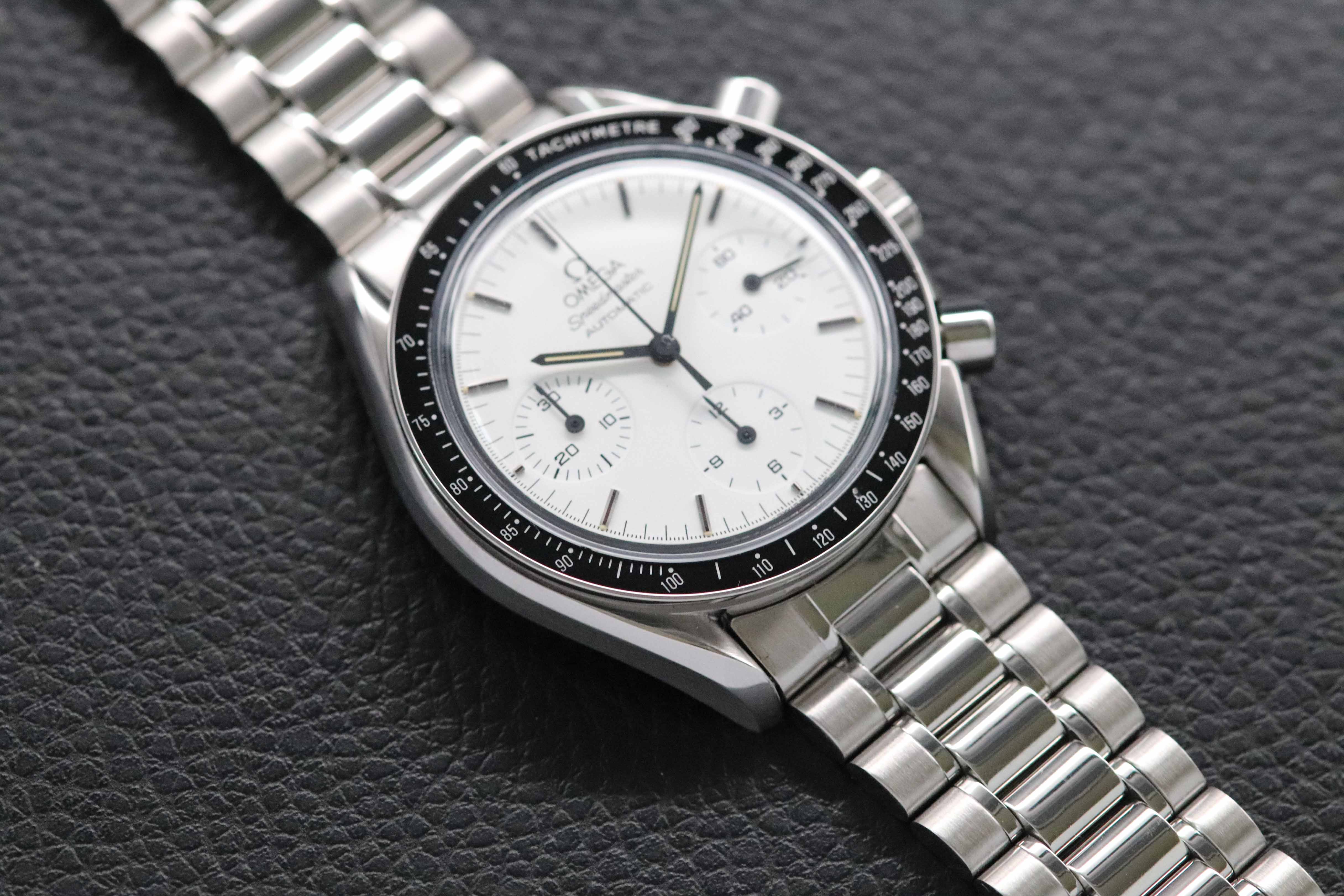 Omega Speedmaster Reduced 3510.20 White Dial 1991