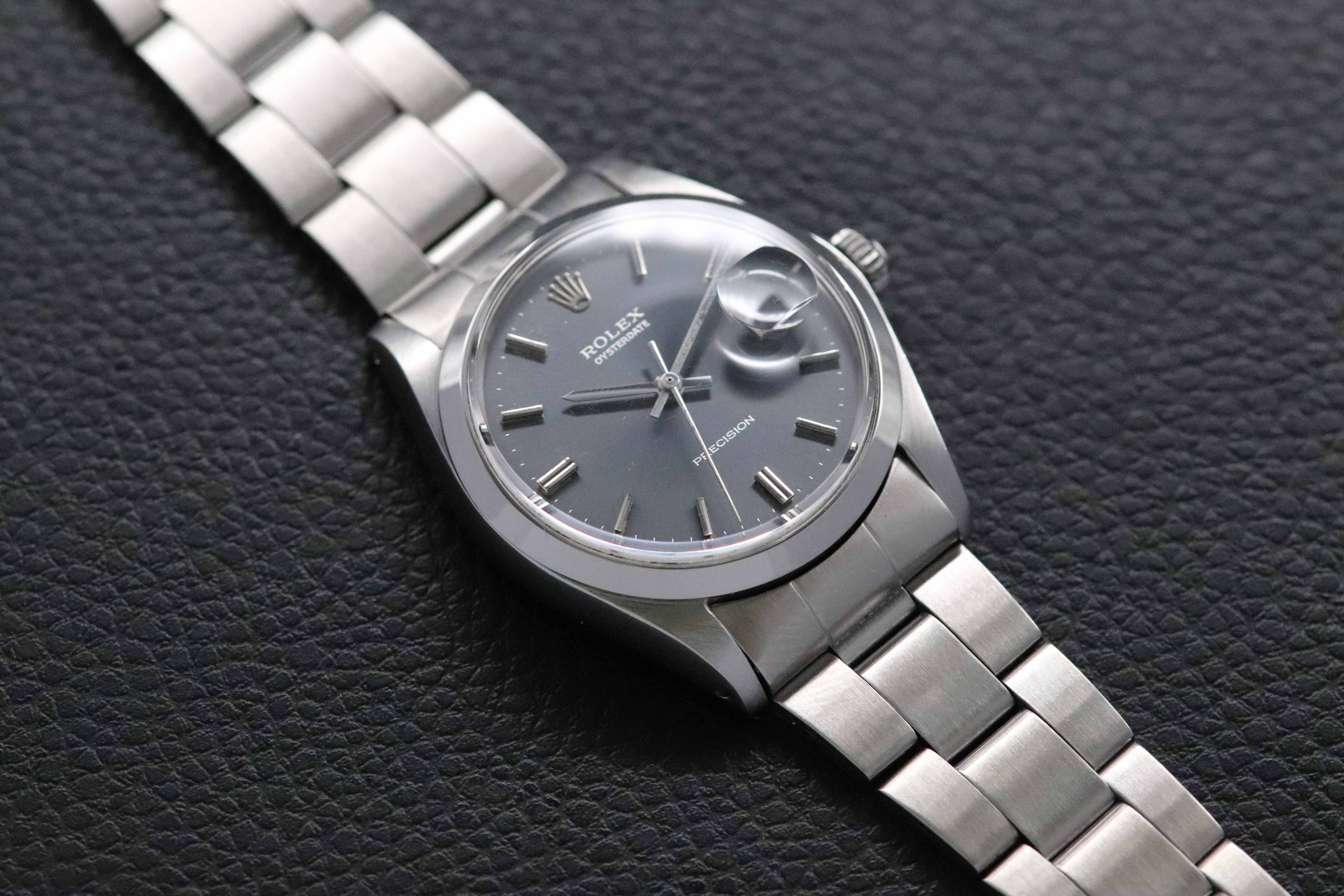 Rolex Oysterdate 6694 Quadrante grigio 1971