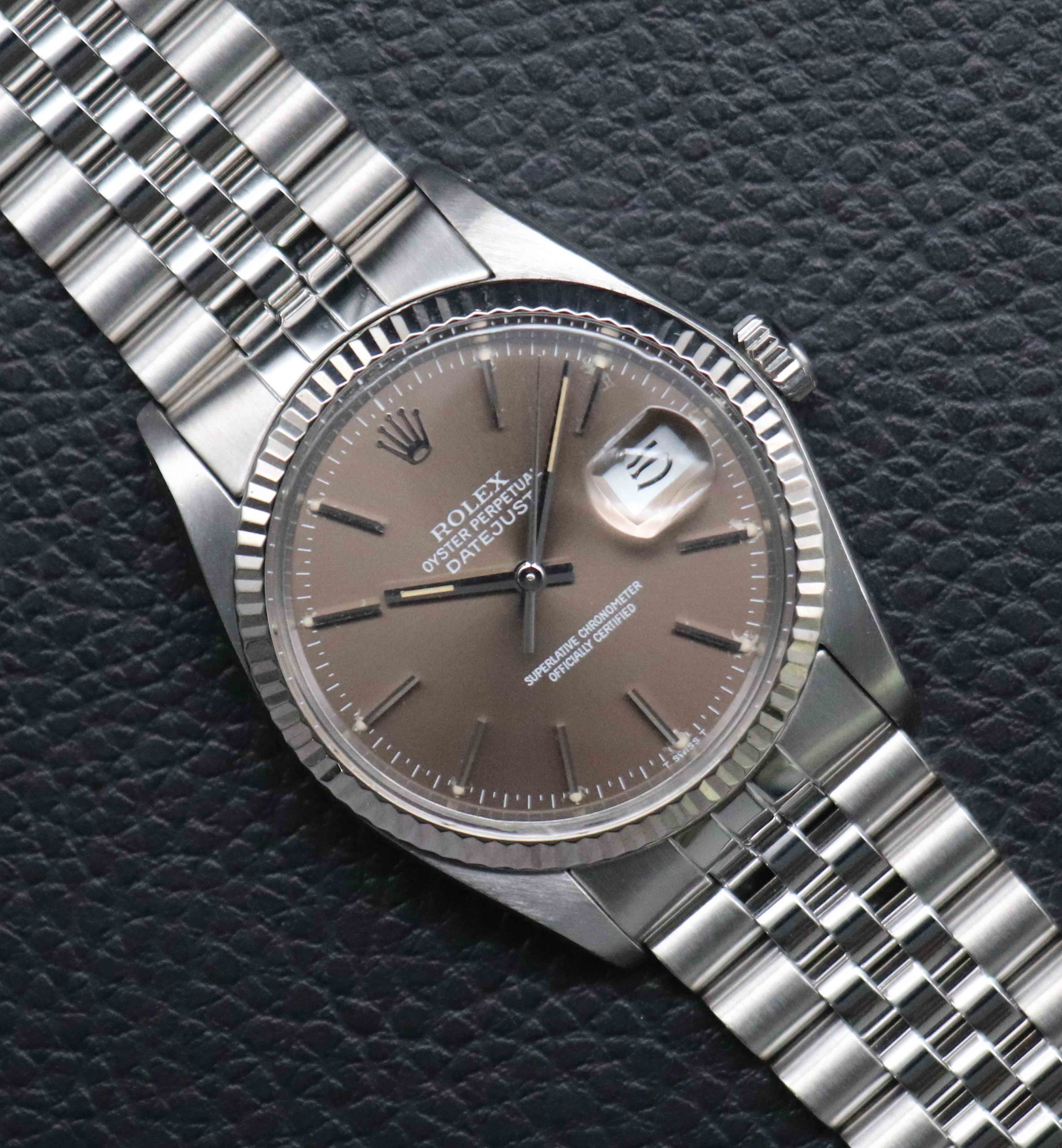 Rolex Datejust 16014, FULLSET de 1984, avec boîte et PAPERS