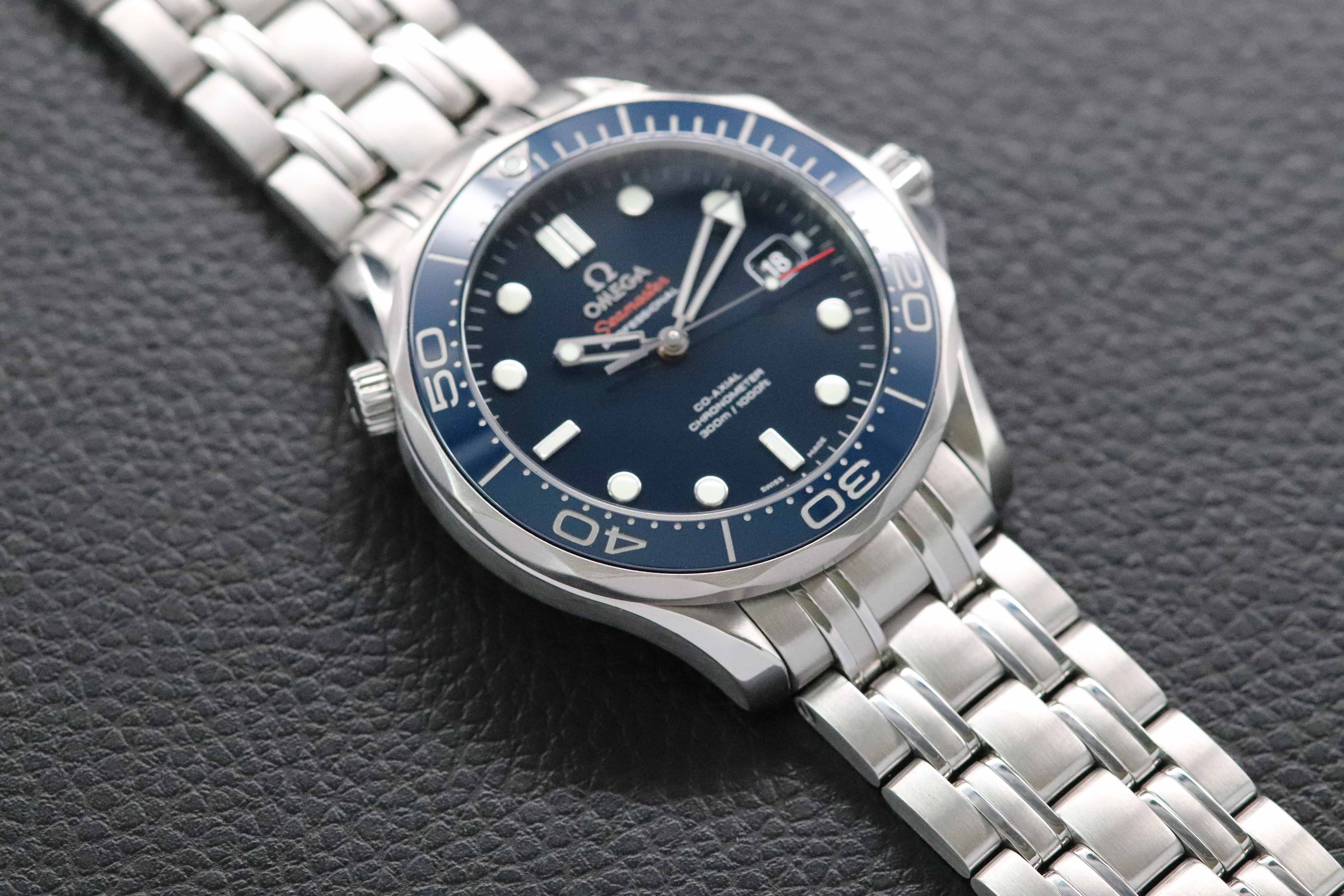 Omega Seamaster Diver 300 212.30.41.20.03.001 Blue Dial 2018