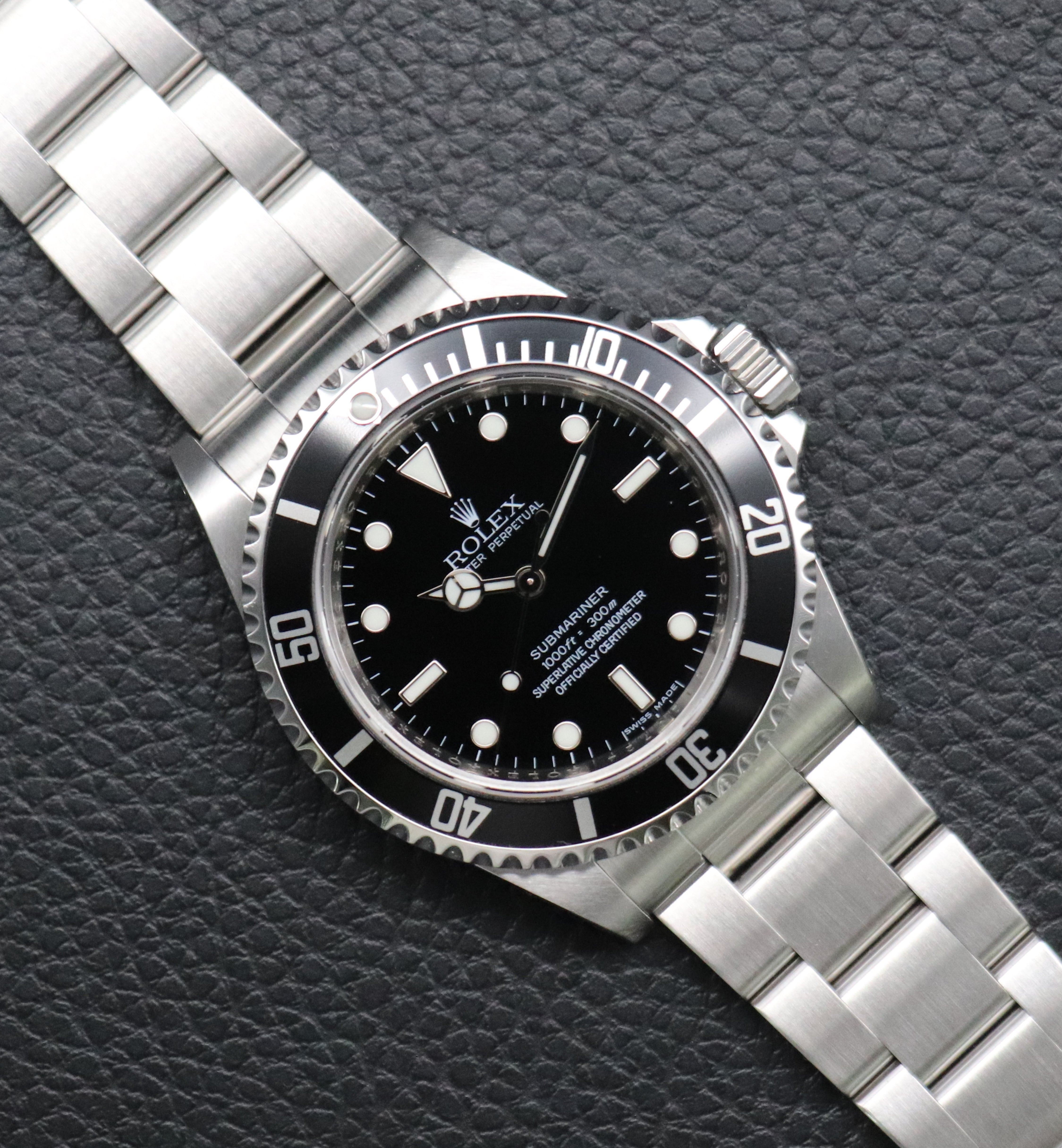 Rolex Submariner 14060M Rehaut Fullset 2013 Scatola+carteggiatura