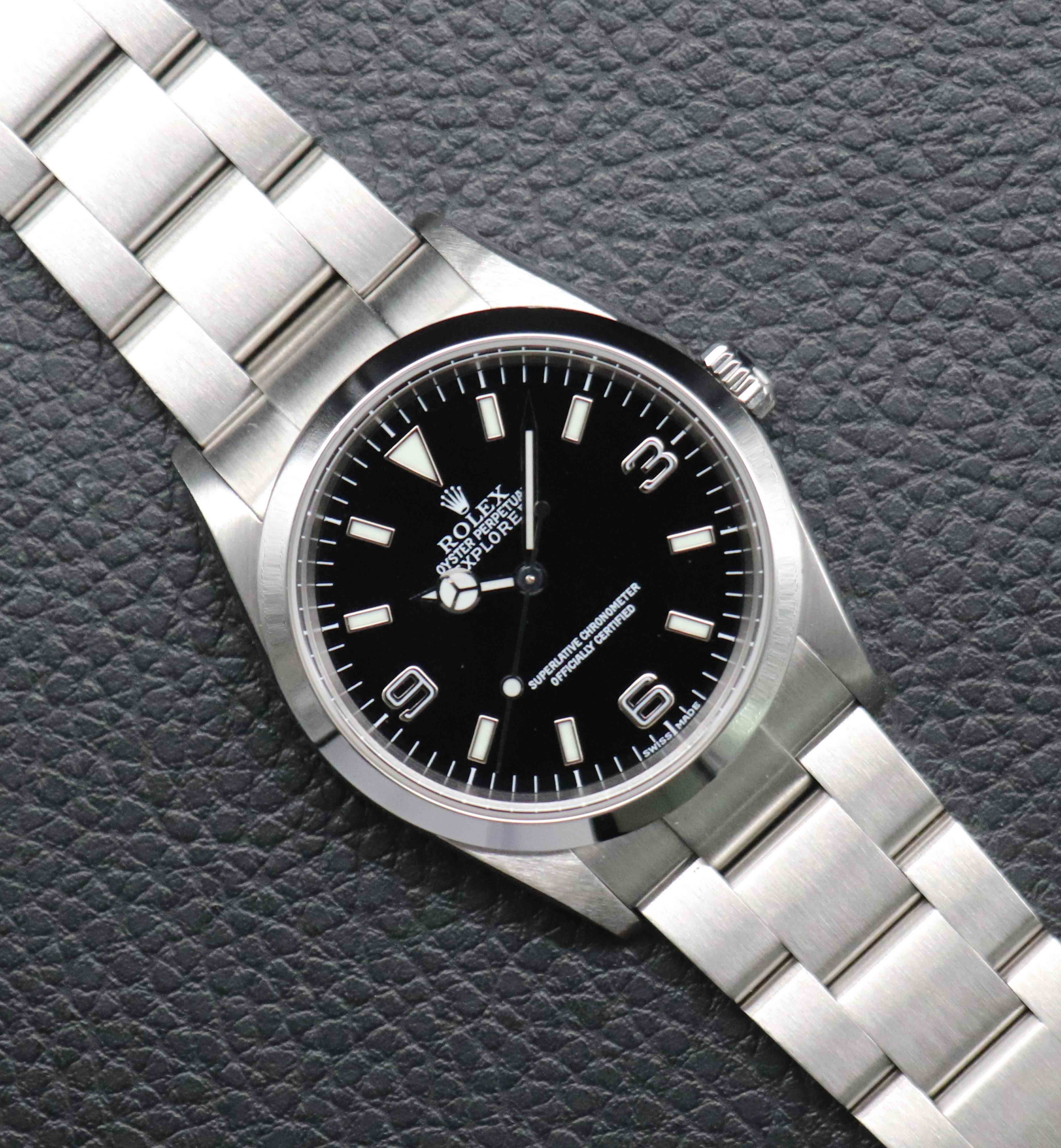 Rolex Explorer 114270 Complete Set 2002 Box + Papers