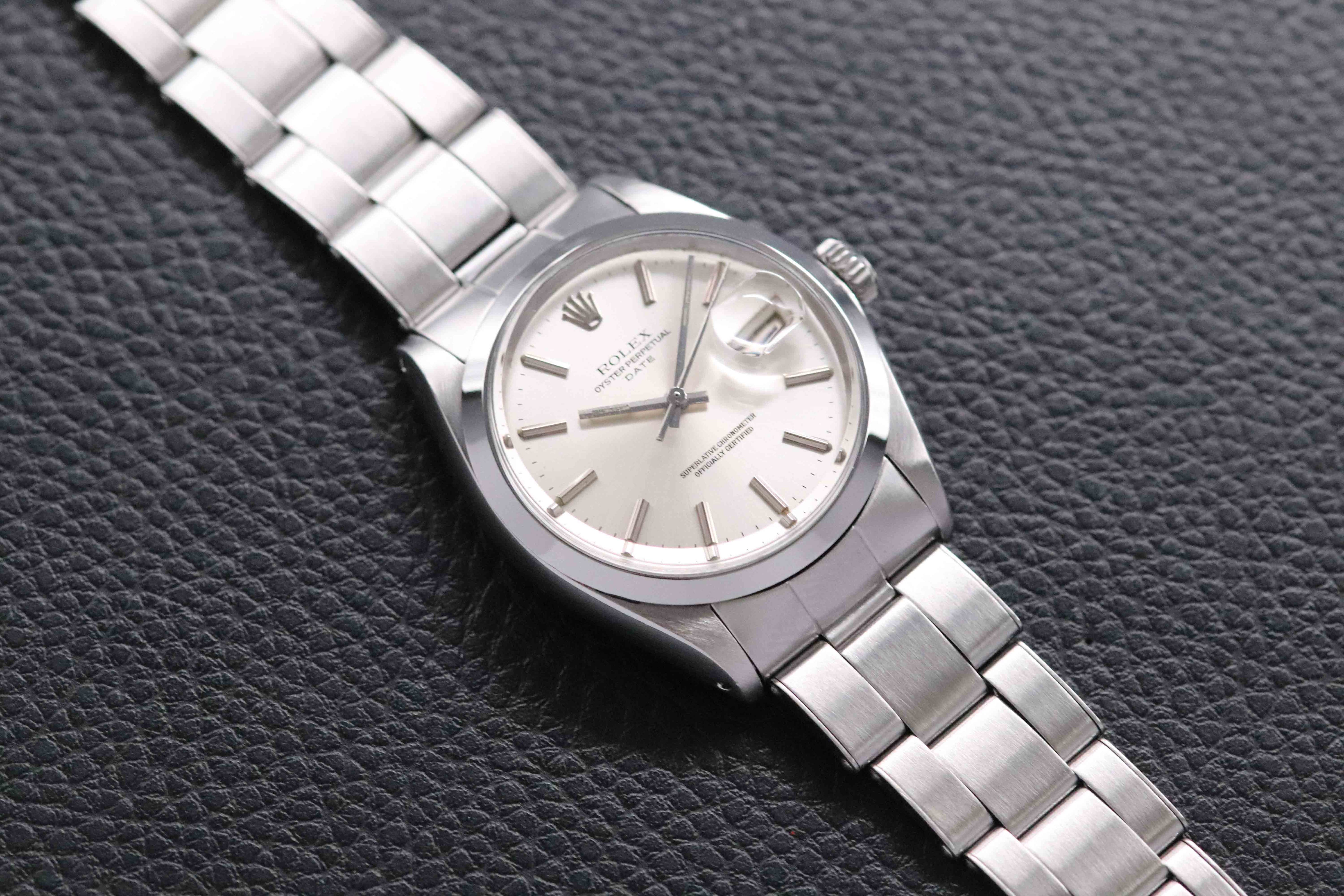 Rolex Date 1500 Silver Dial 1969