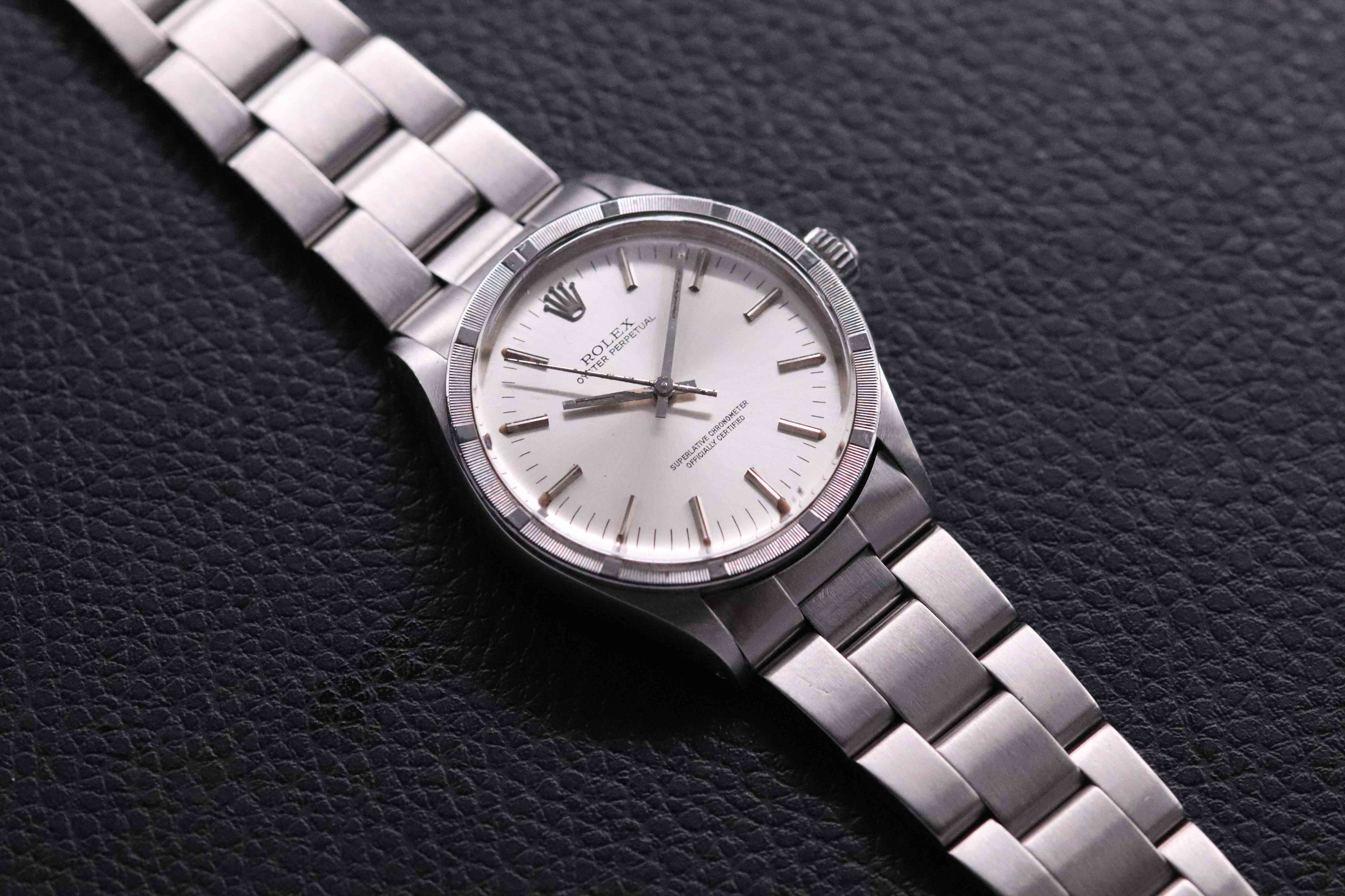 Rolex Oyster Perpetual 1007 Silver Dial 1973