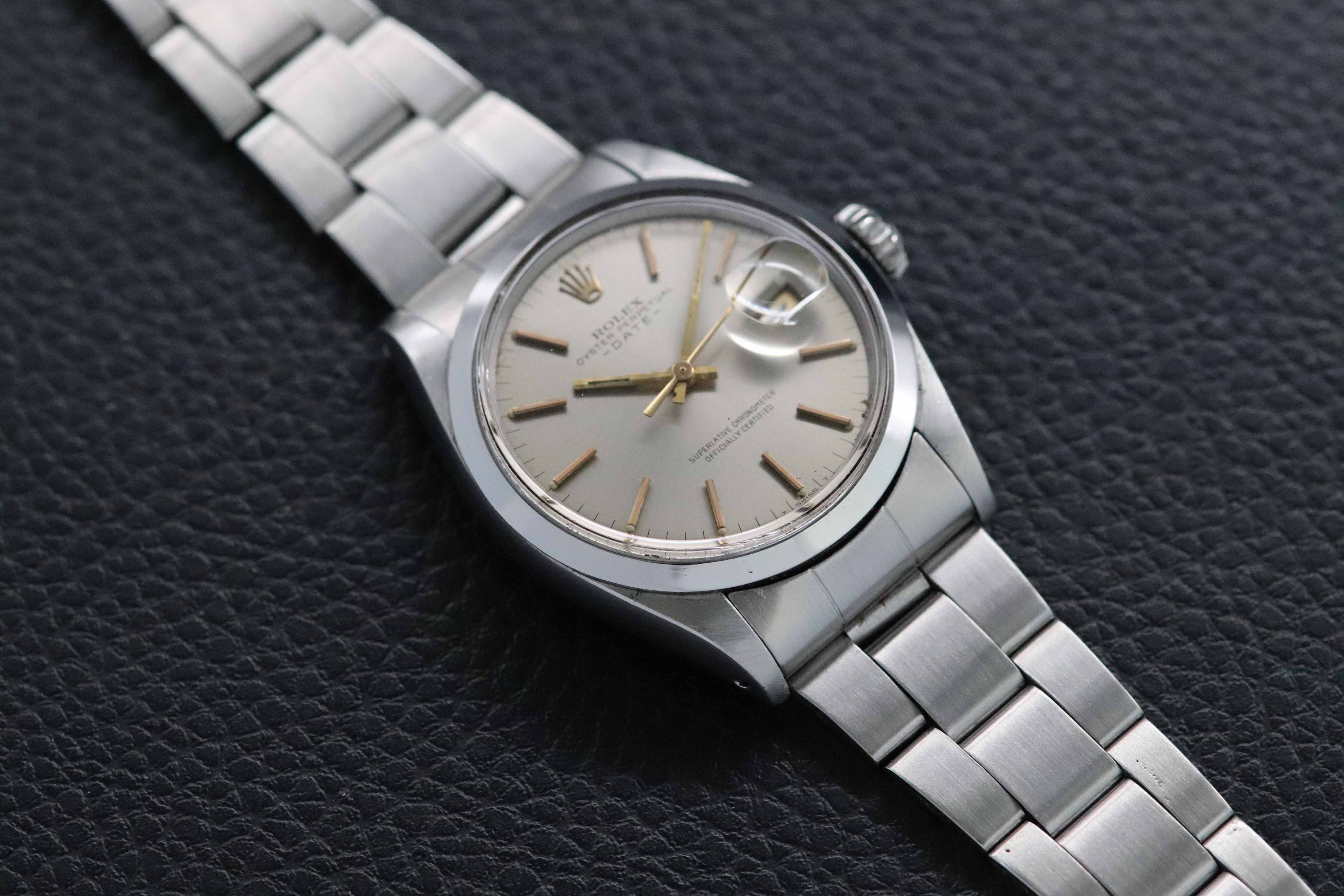 Rolex Date 1500 Grey Dial 1971