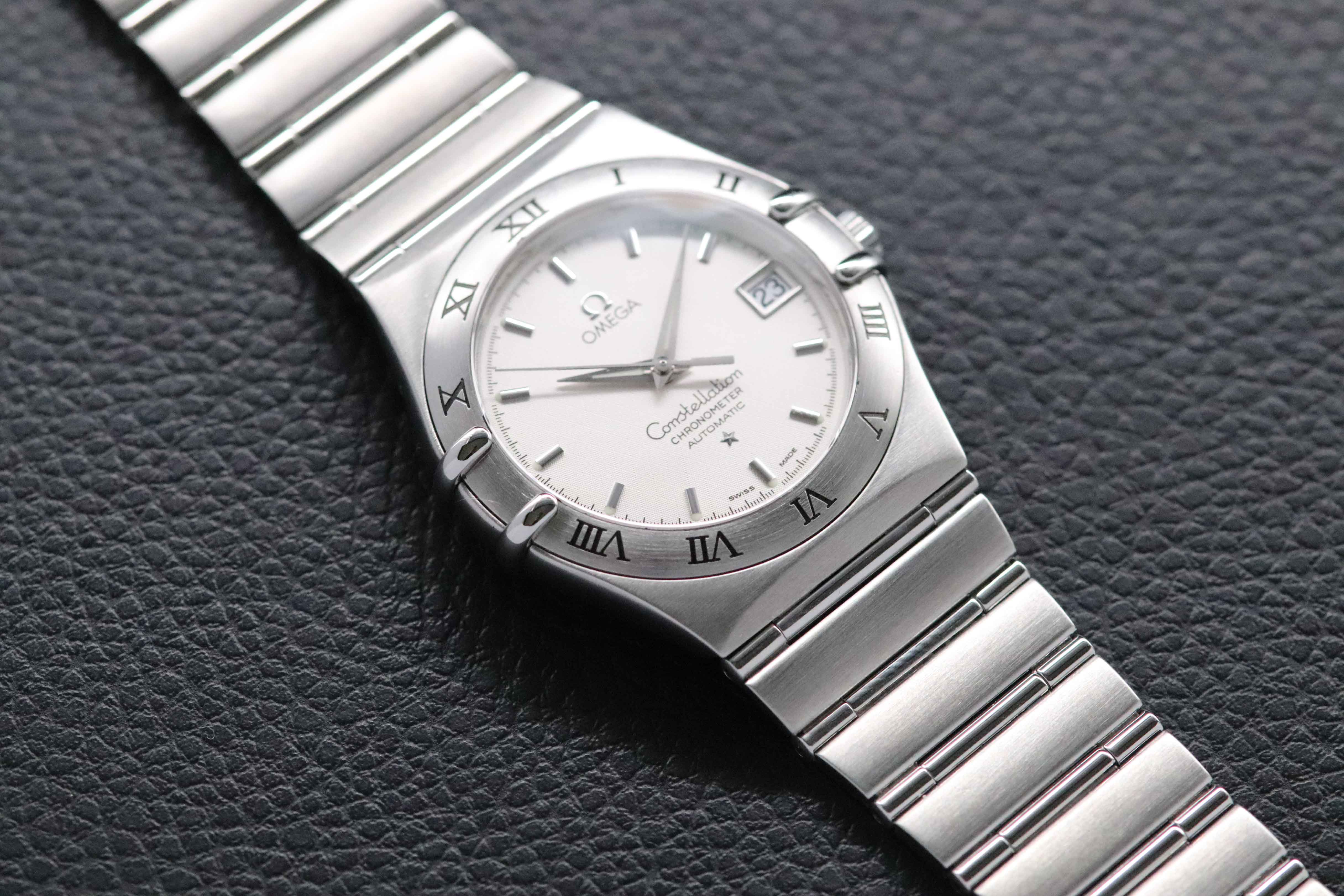 Omega Constellation 1502.30 con esfera plateada, 2006