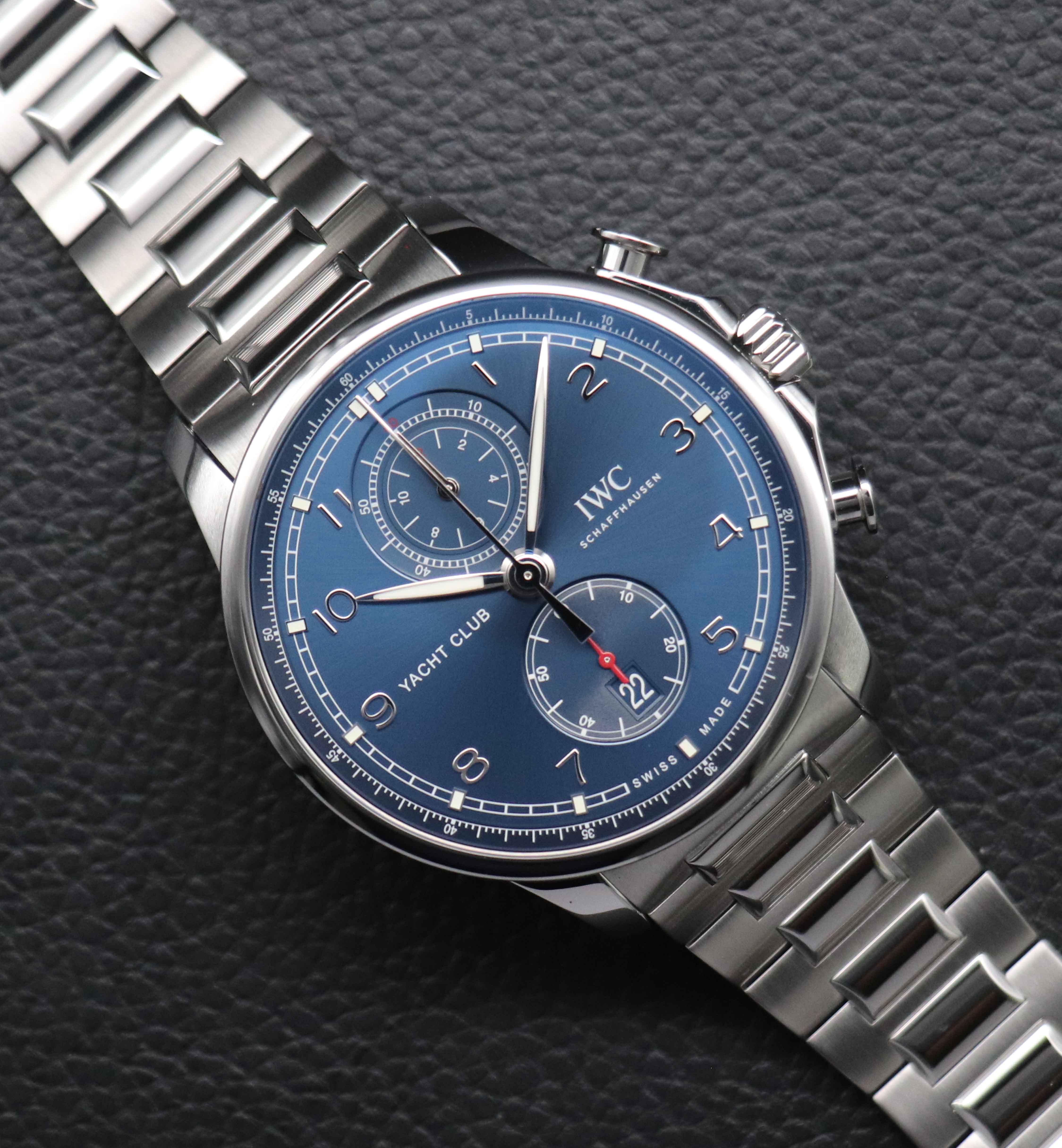 IWC Portugieser Yacht Club Cronógrafo IW390701, FULLSET 2023, caja y documentación