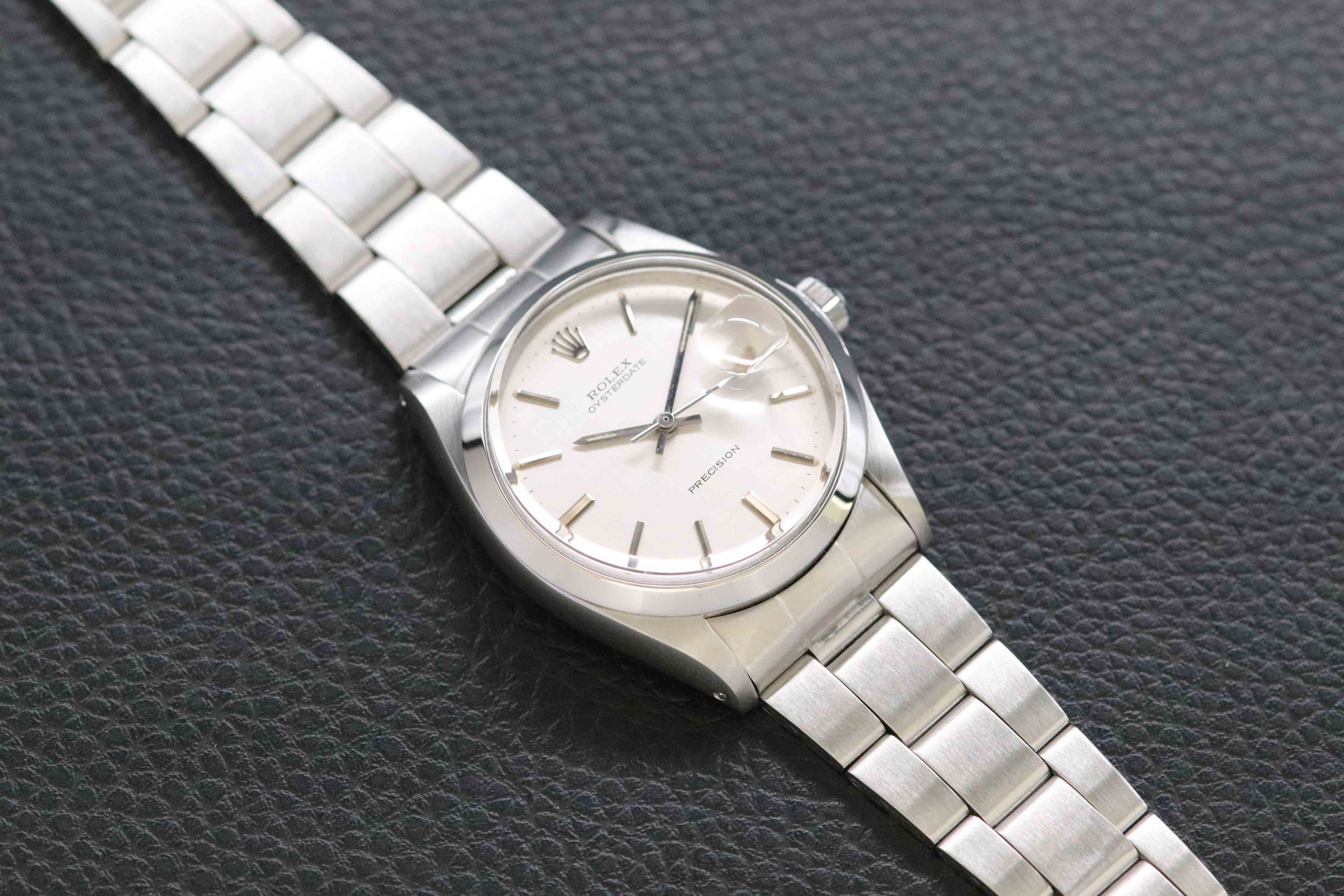Rolex Oysterdate 6694 Linen Dial 1970