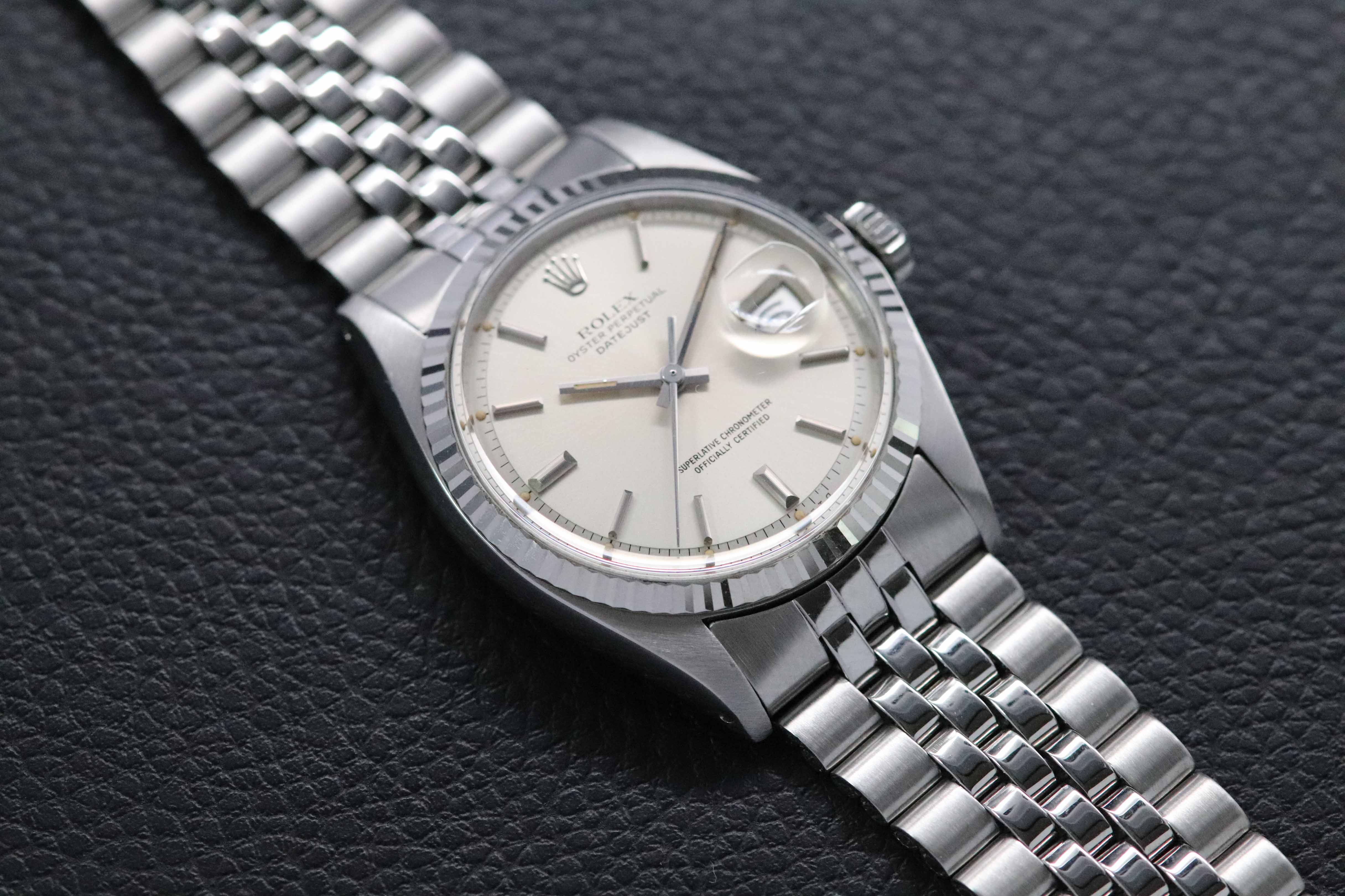 Rolex Datejust 36 1601 Silver Dial 1975