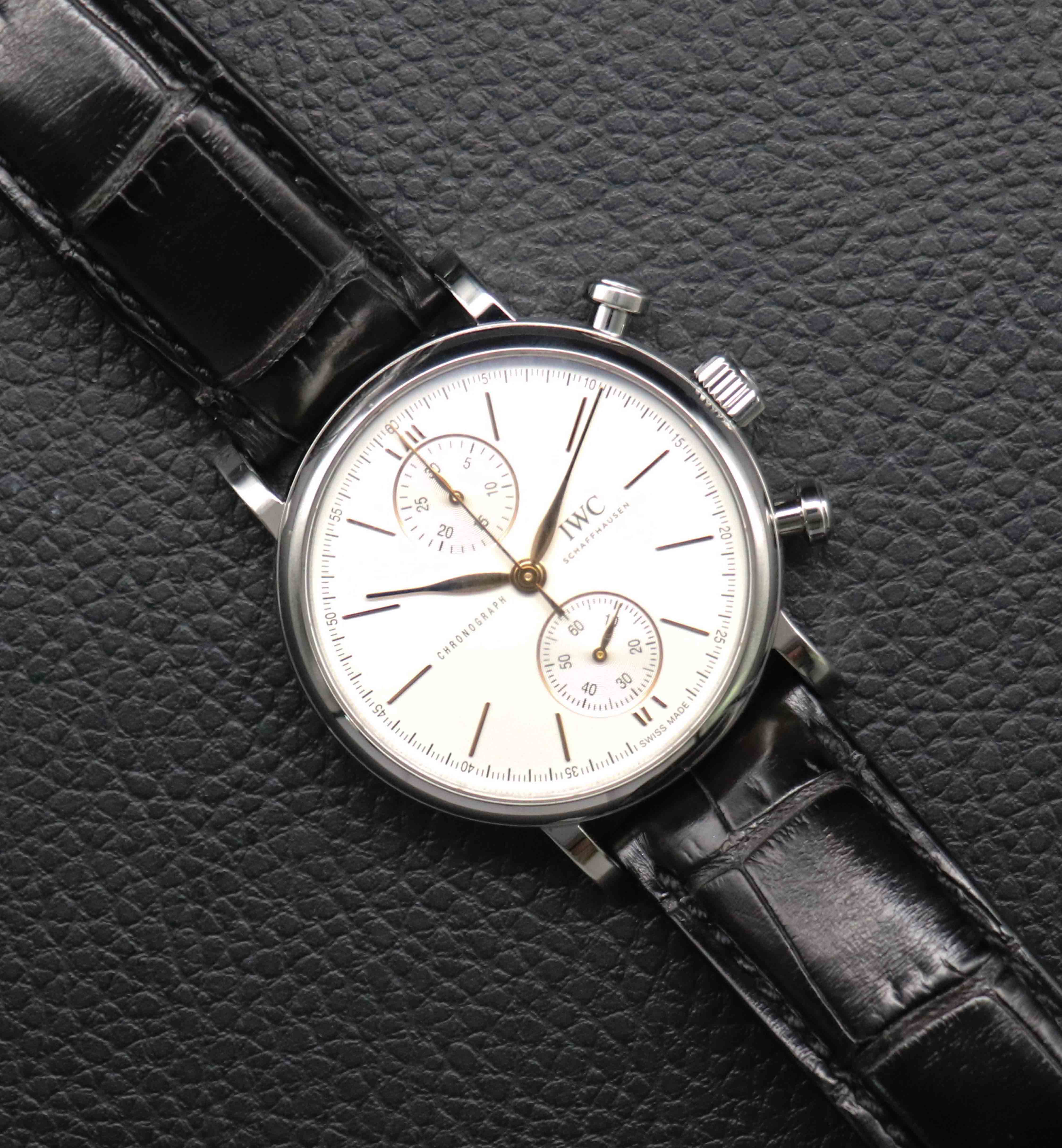 IWC Portofino Chronograph IW391406 Complete Set 2022 Box + Papers