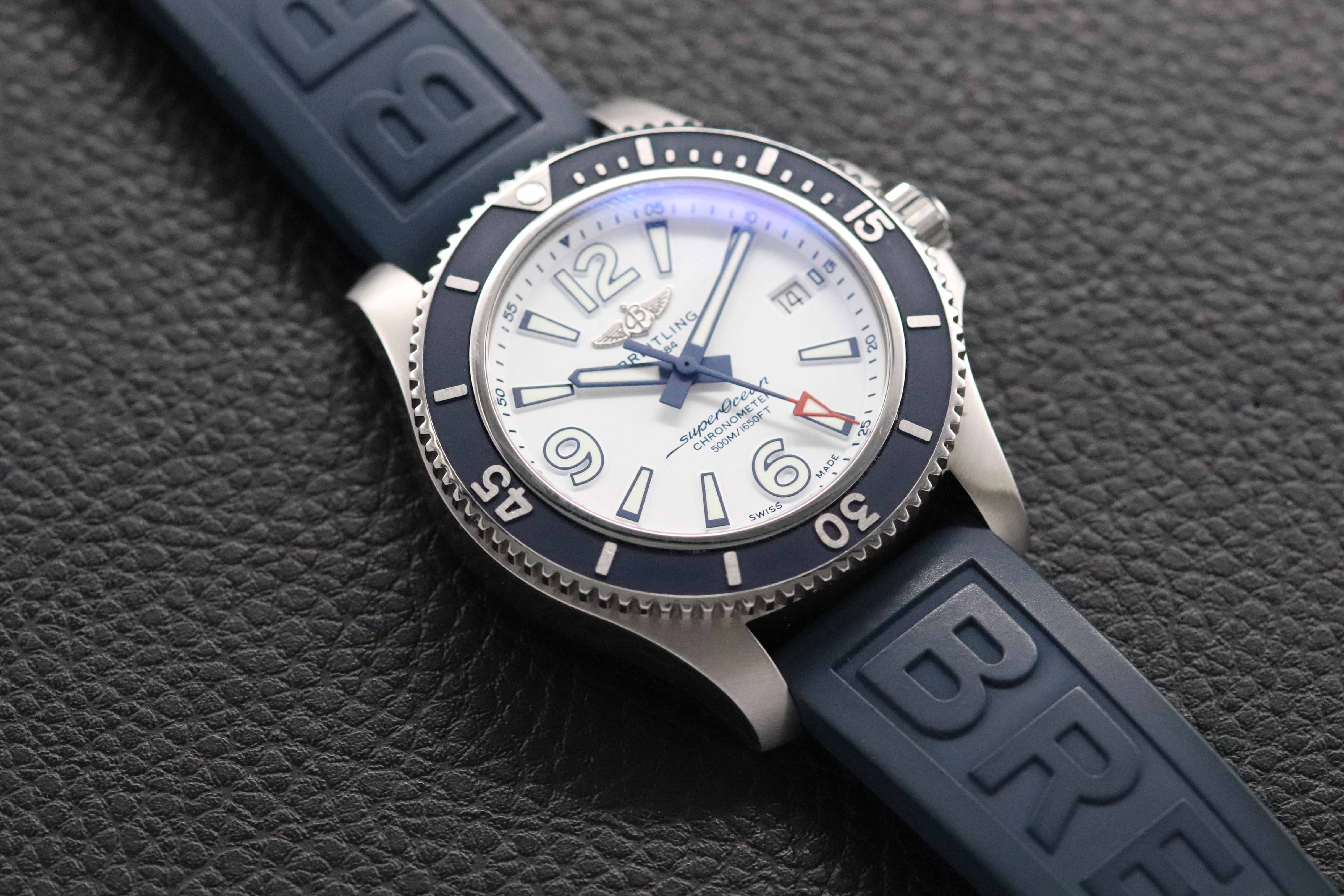 Breitling Superocean 42 A17366 Blue Papers 2020
