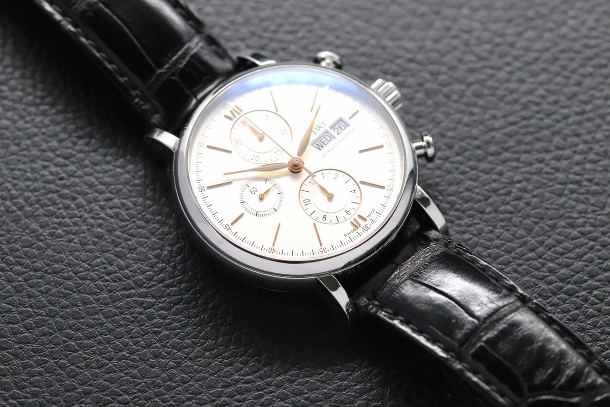 IWC Portofino Chronograph IW391031 Fullset 2021 Box+Papers