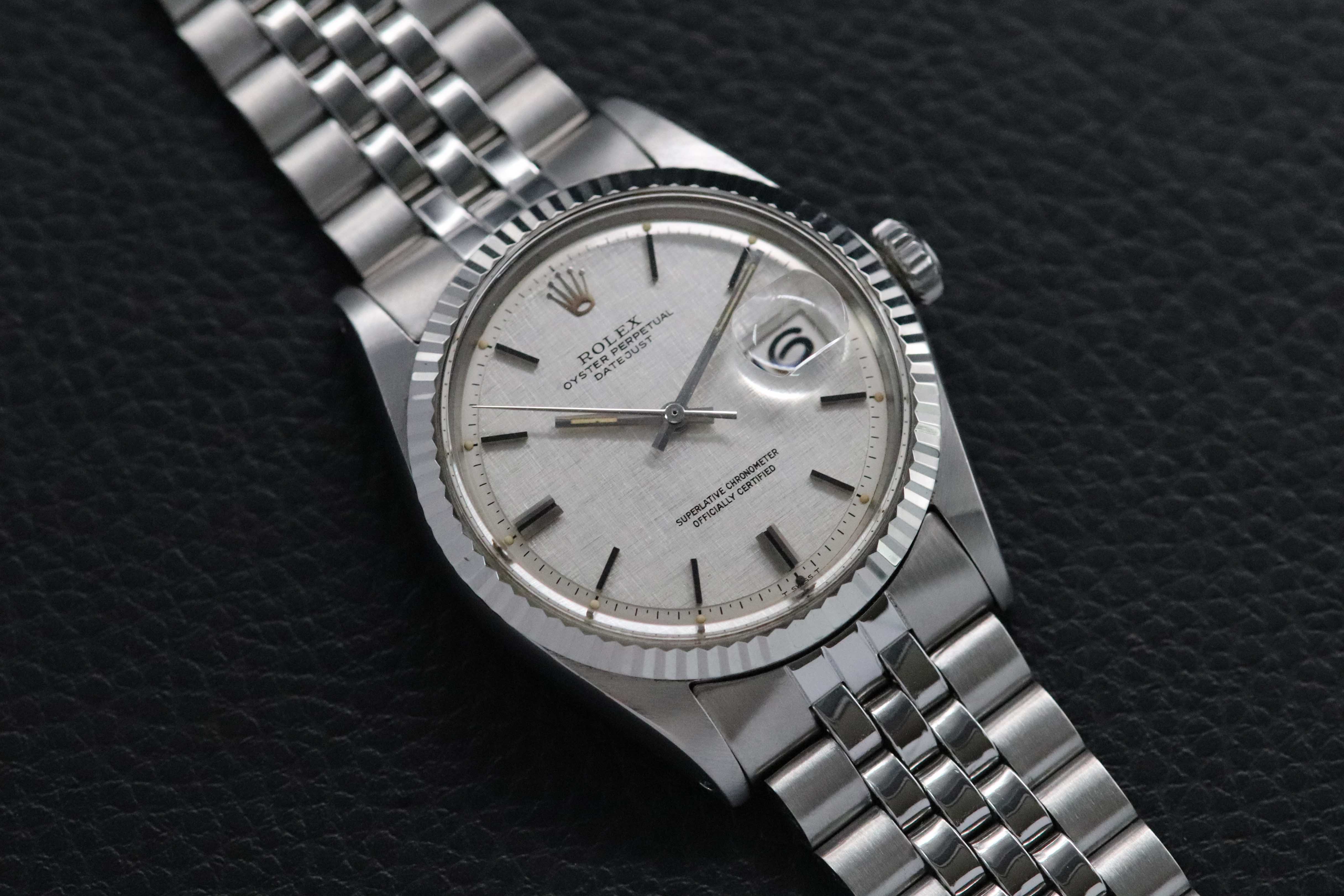 Rolex Datejust 1601 Silver Dial 1970