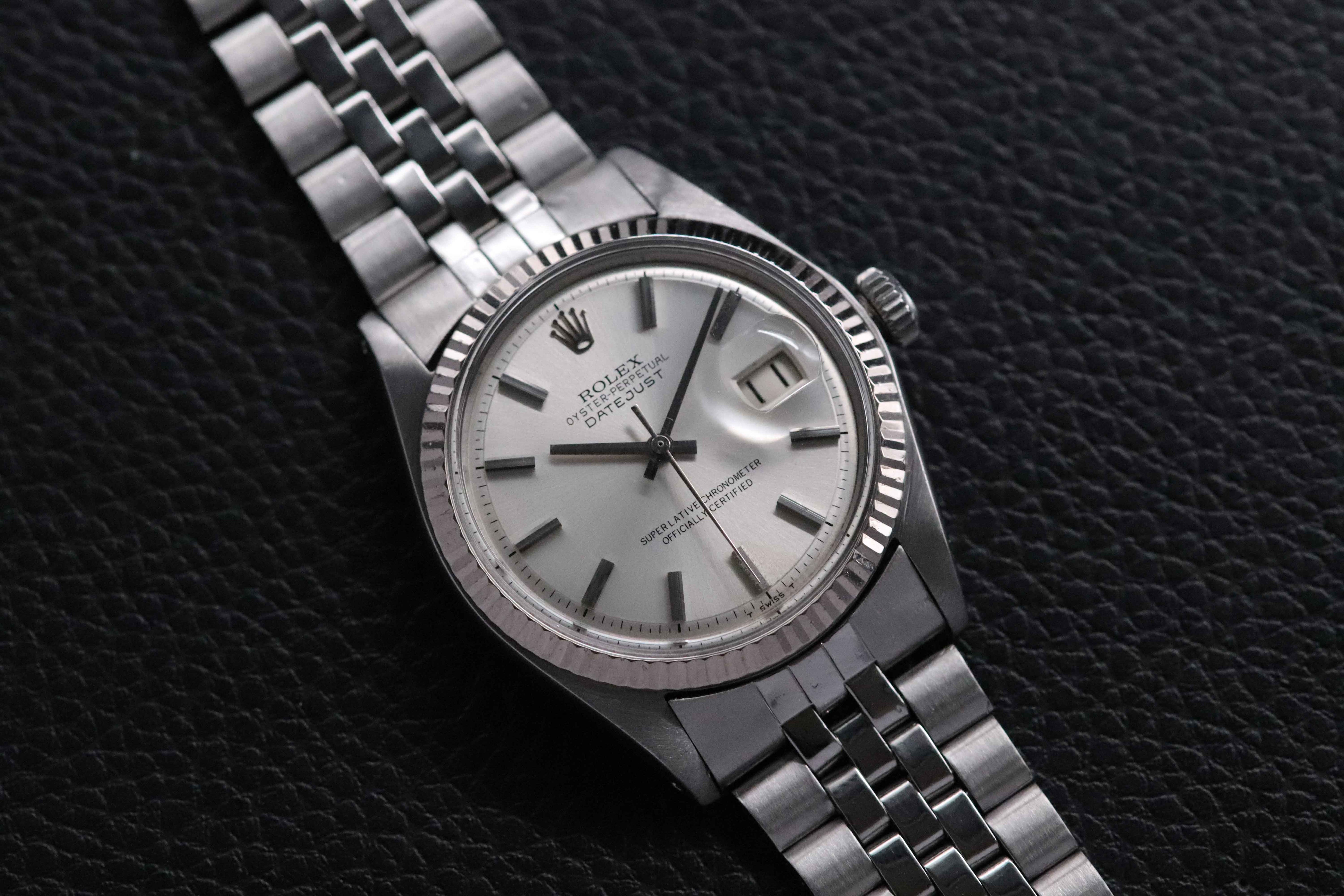 Rolex Datejust 1601 Silver Dial 1970