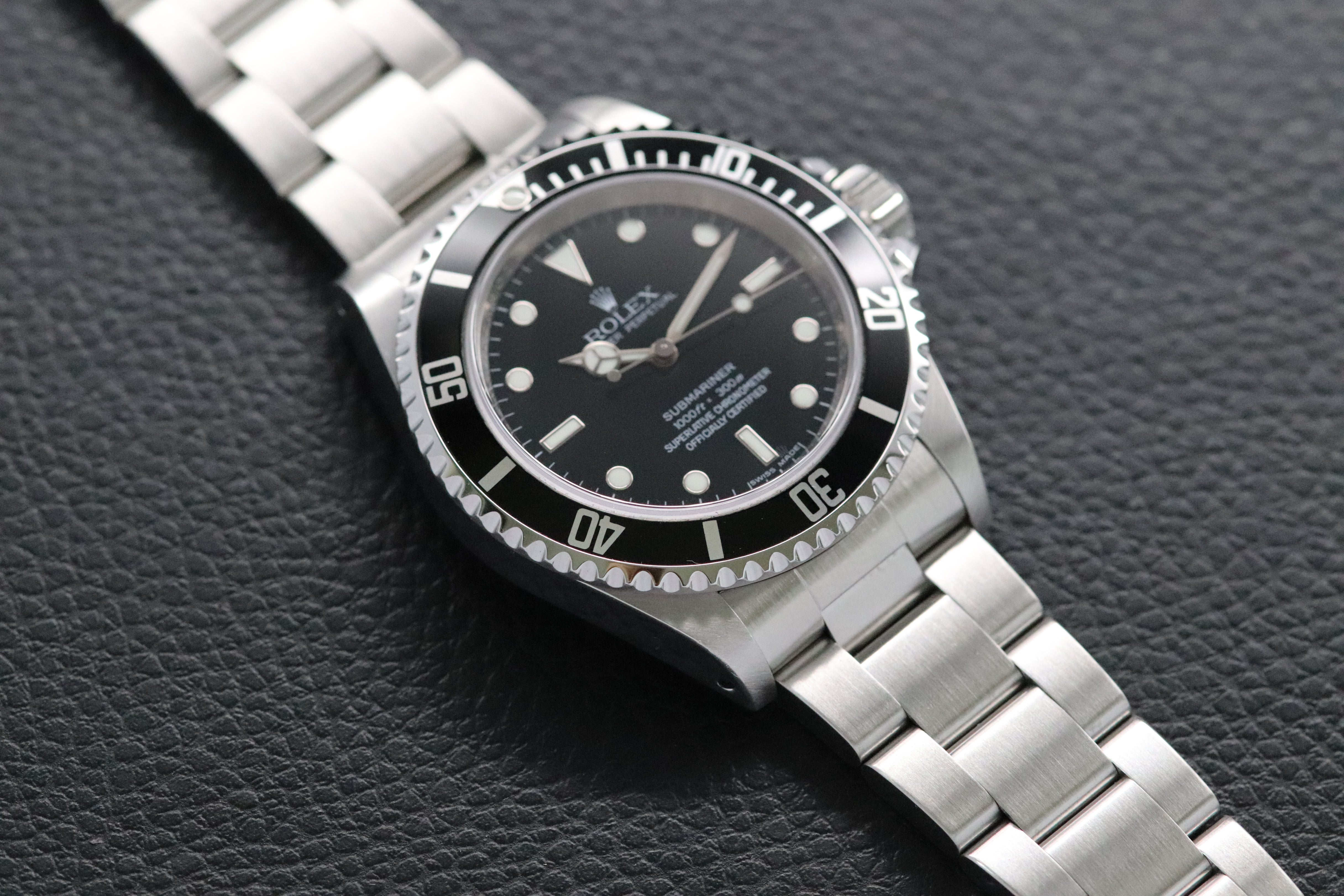 Rolex Submariner 14060M Rehaut Fullset 2013 Scatola+carteggiatura