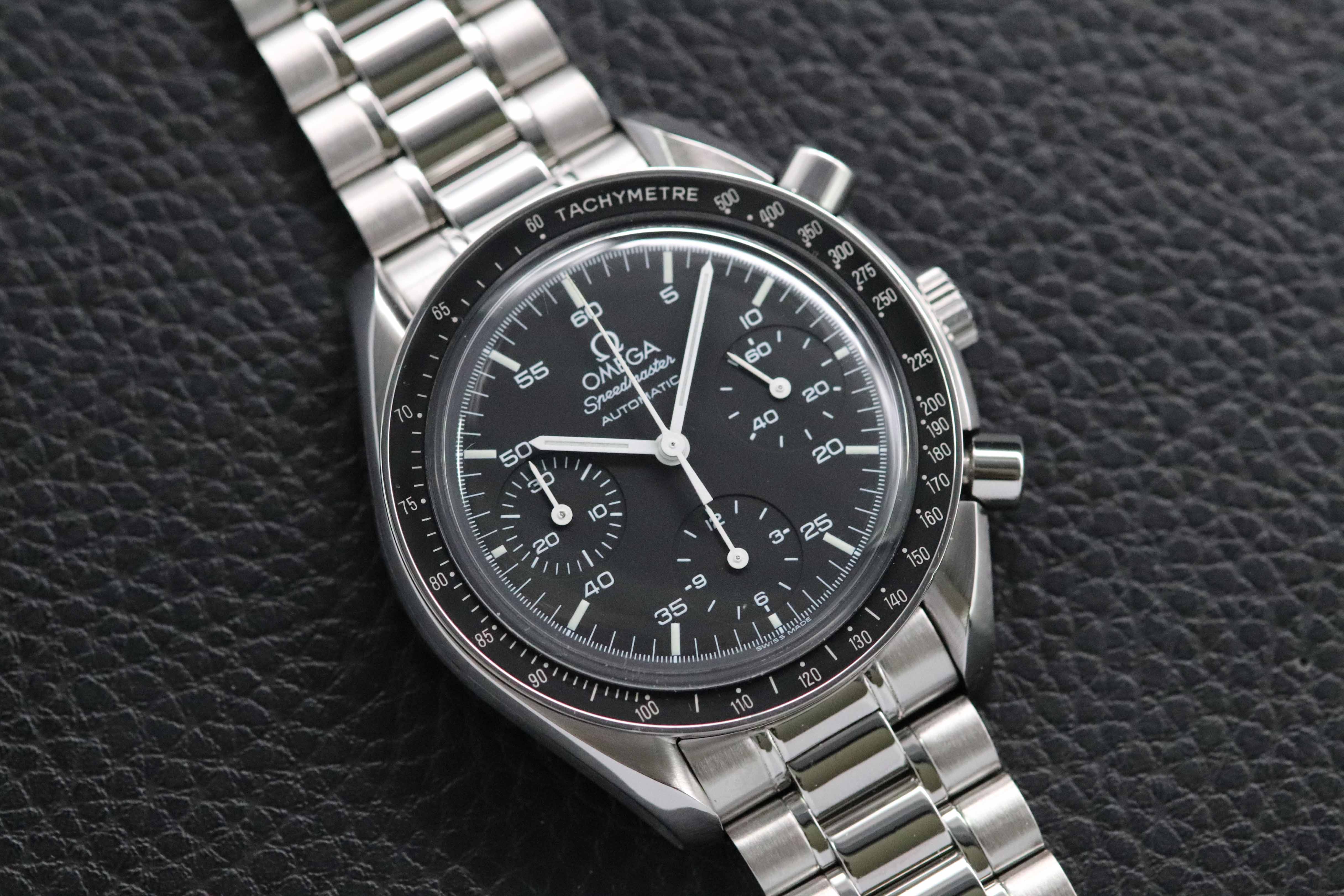 Omega Speedmaster ridotto 3510.50 quadrante nero 1998