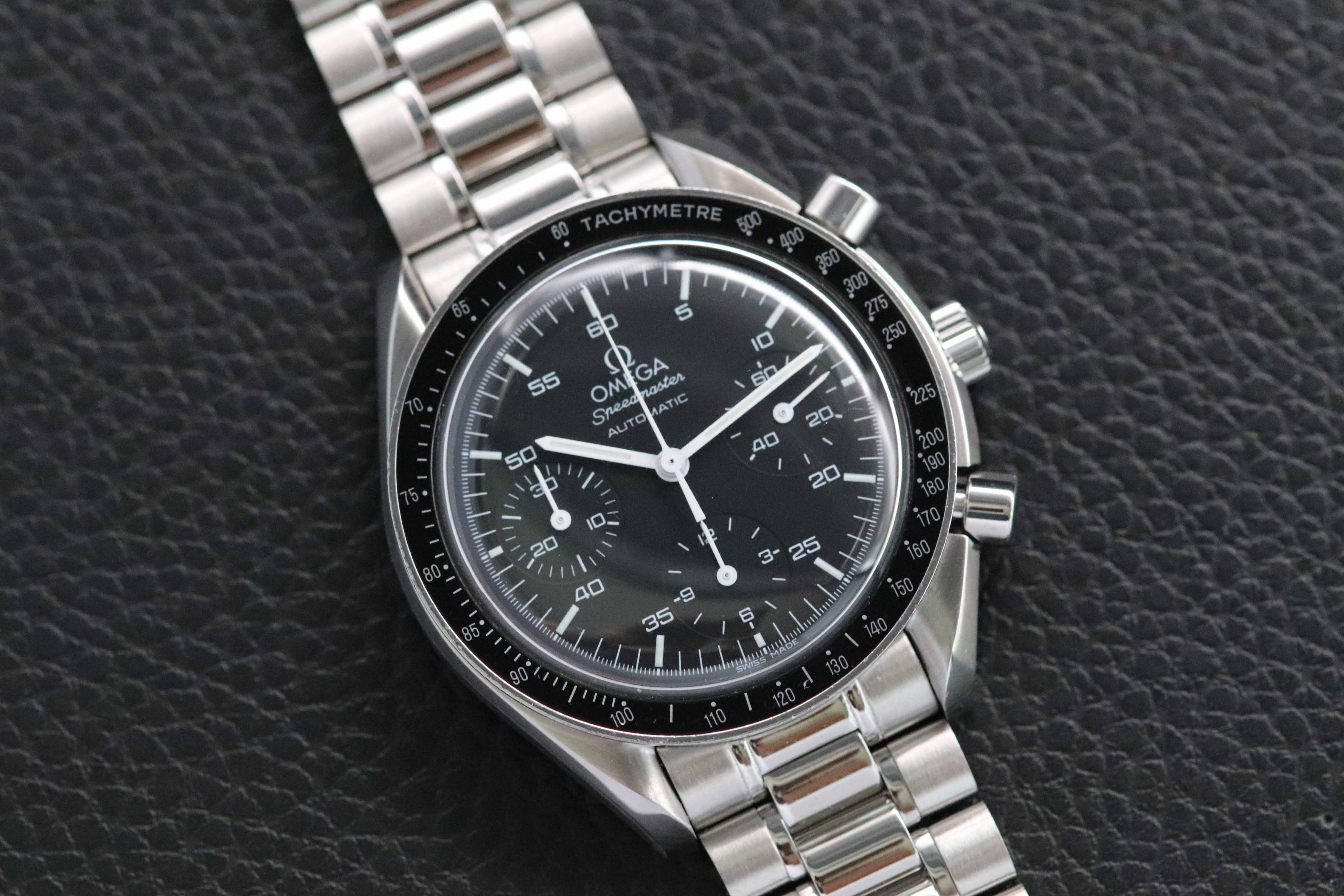 Omega Speedmaster ridotto 3510.50 quadrante nero 1998