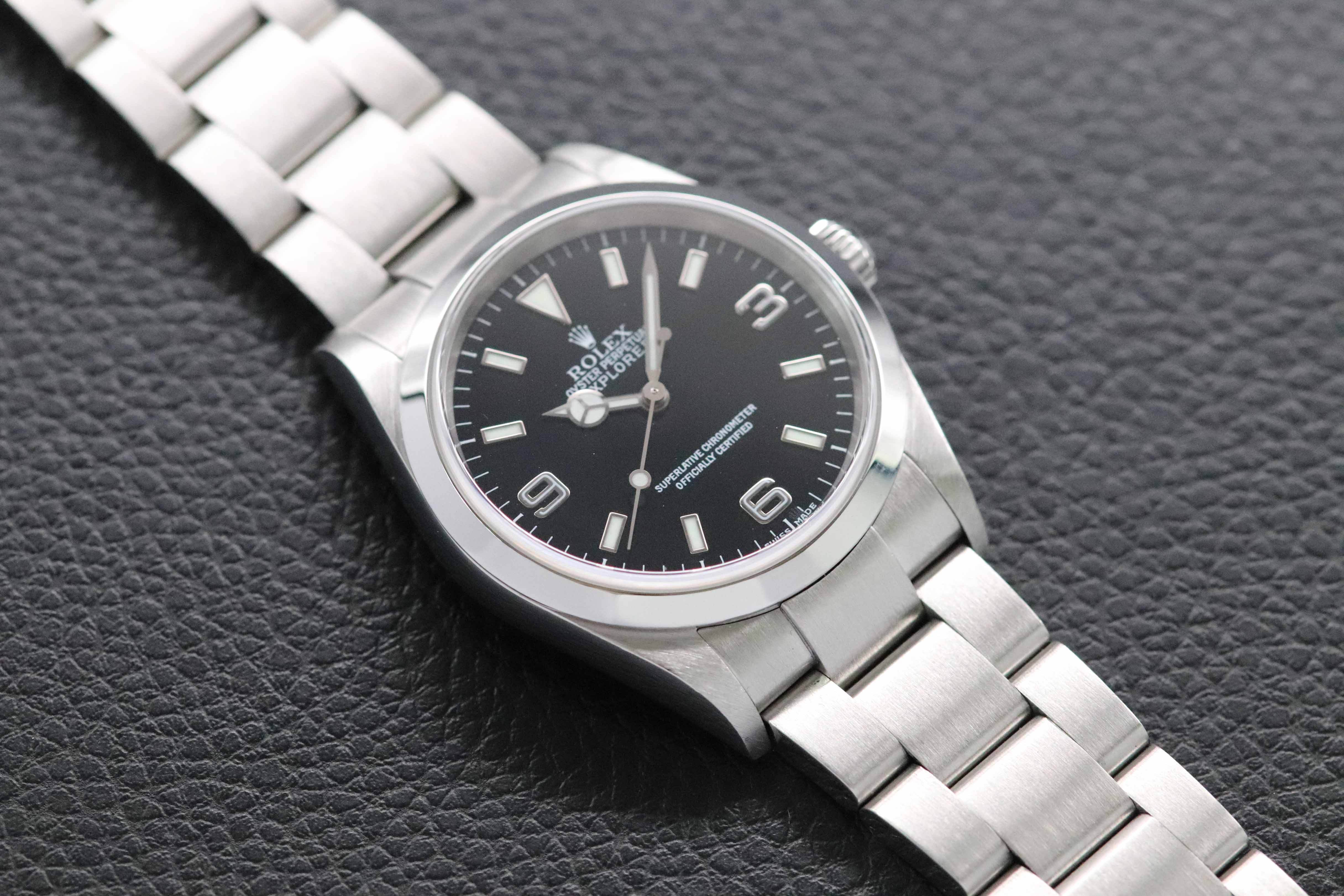 Rolex Explorer 114270 Complete Set 2002 Box + Papers